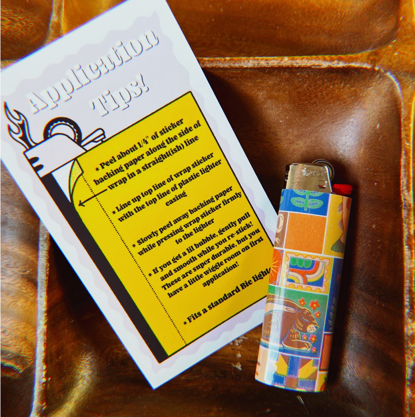 Boobs Are Awesome Lighter Vinyl Wrap