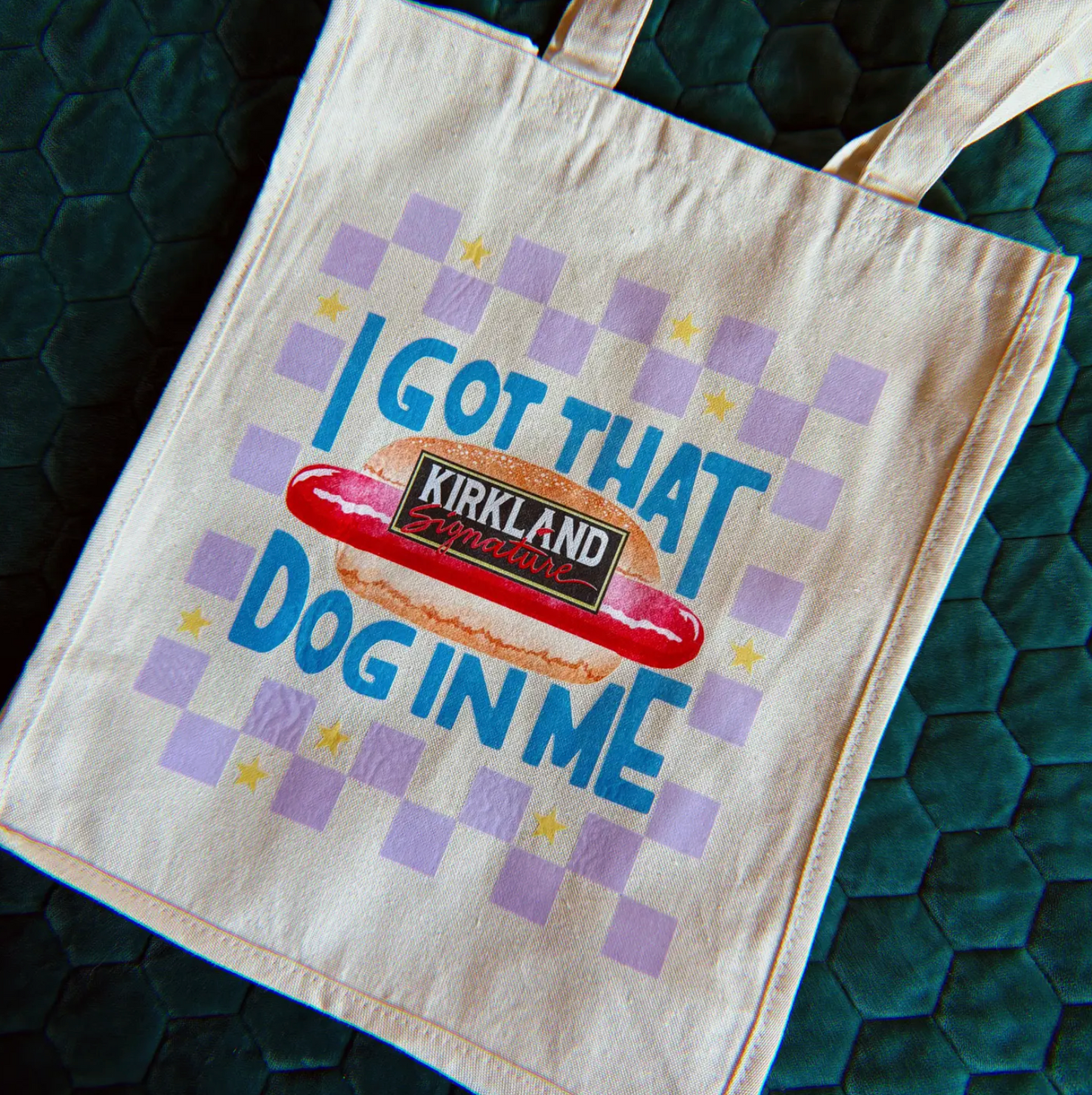 I Got That (Hot) Dog in Me Tote Bag