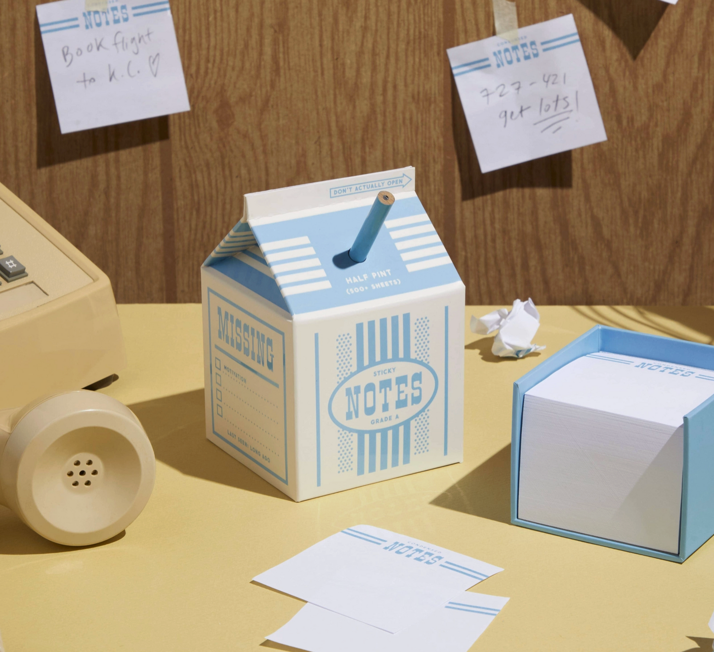 Grade A Milk Carton Note Set