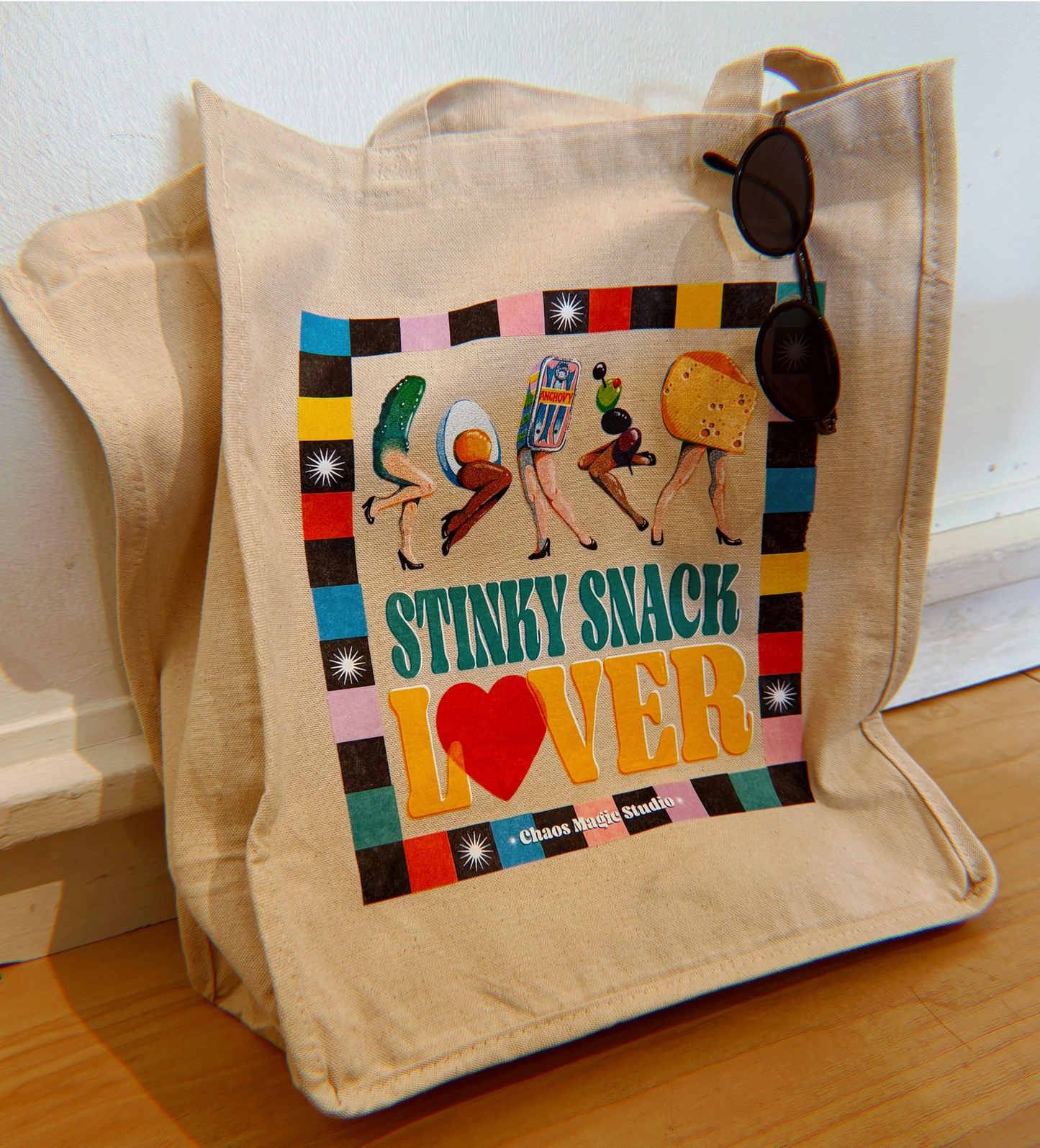 Stinky Snack Lover Tote Bag