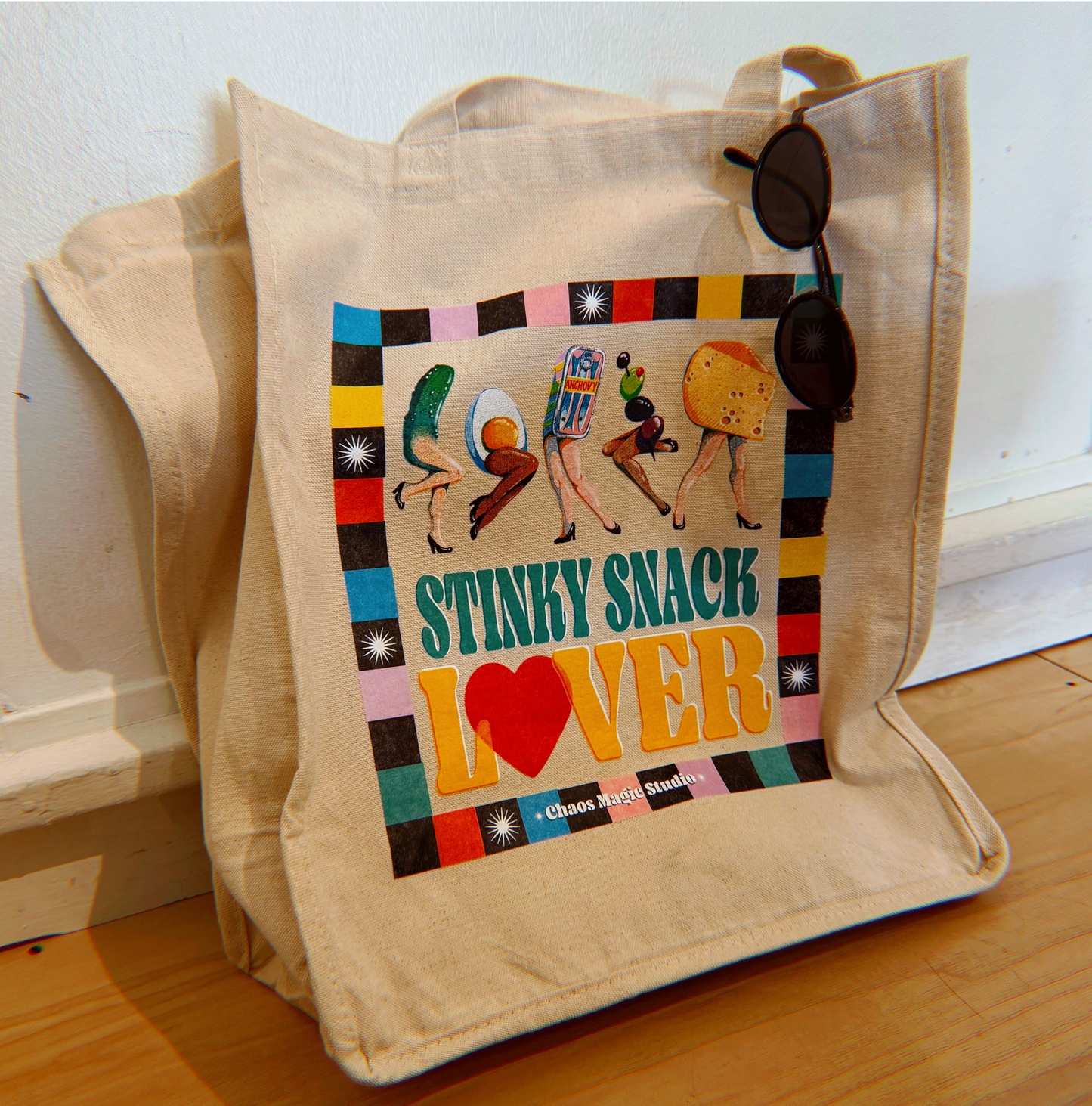 Stinky Snack Lover Tote Bag