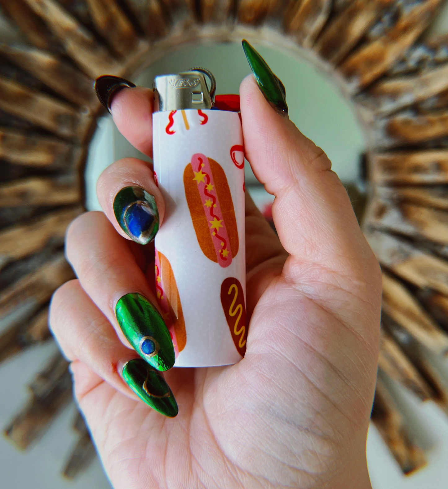 Pretty Dogs Vinyl Lighter Wrap