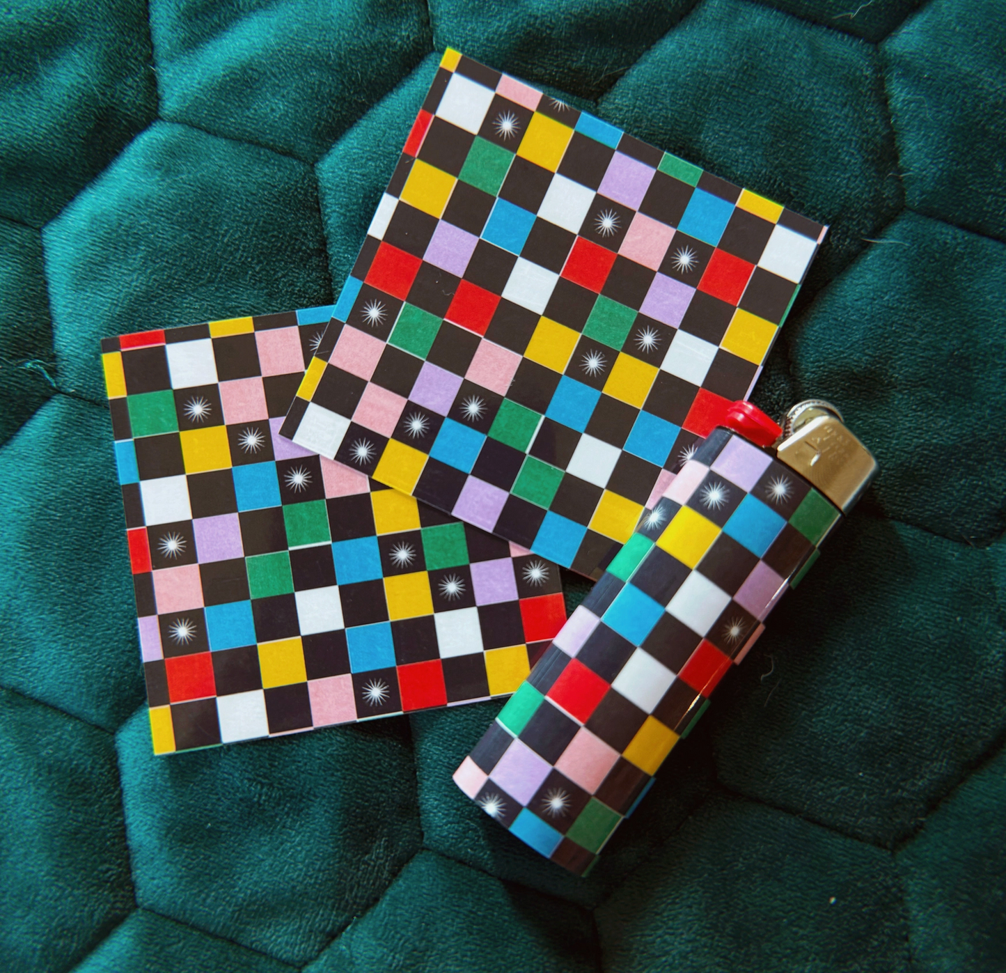 Colorful and Cozy Lighter Vinyl Wrap