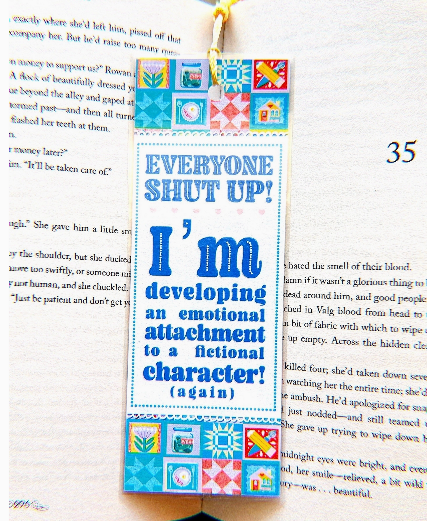 Everyone Shut Up! I'm Developing An Emotional Attachment To A Fictional Character (Again) Bookmark