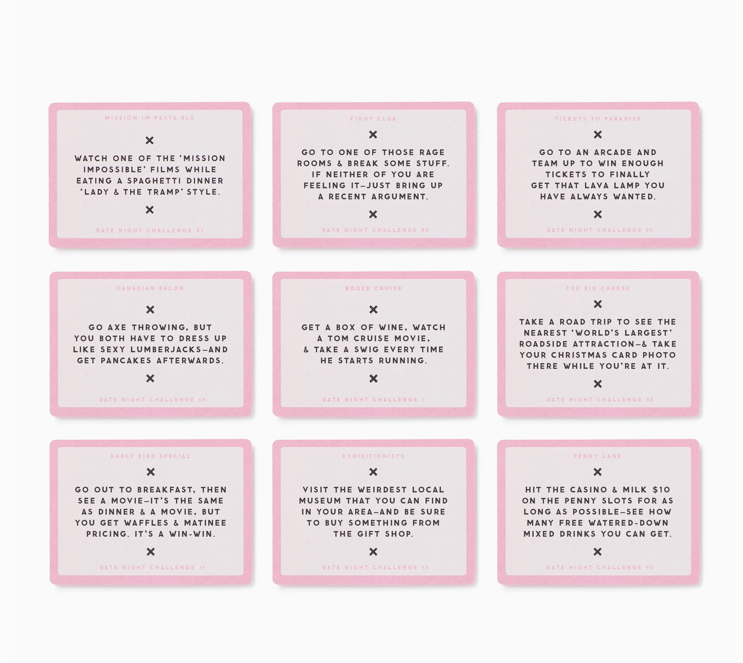 Date Night Challenges Deck