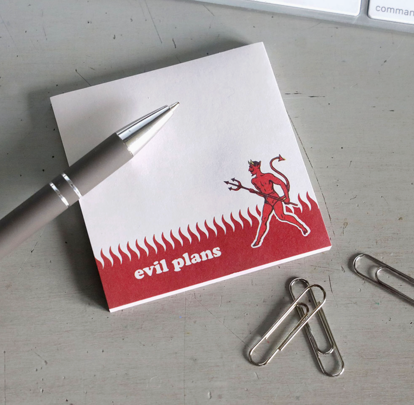 Evil Plans Sticky Notes