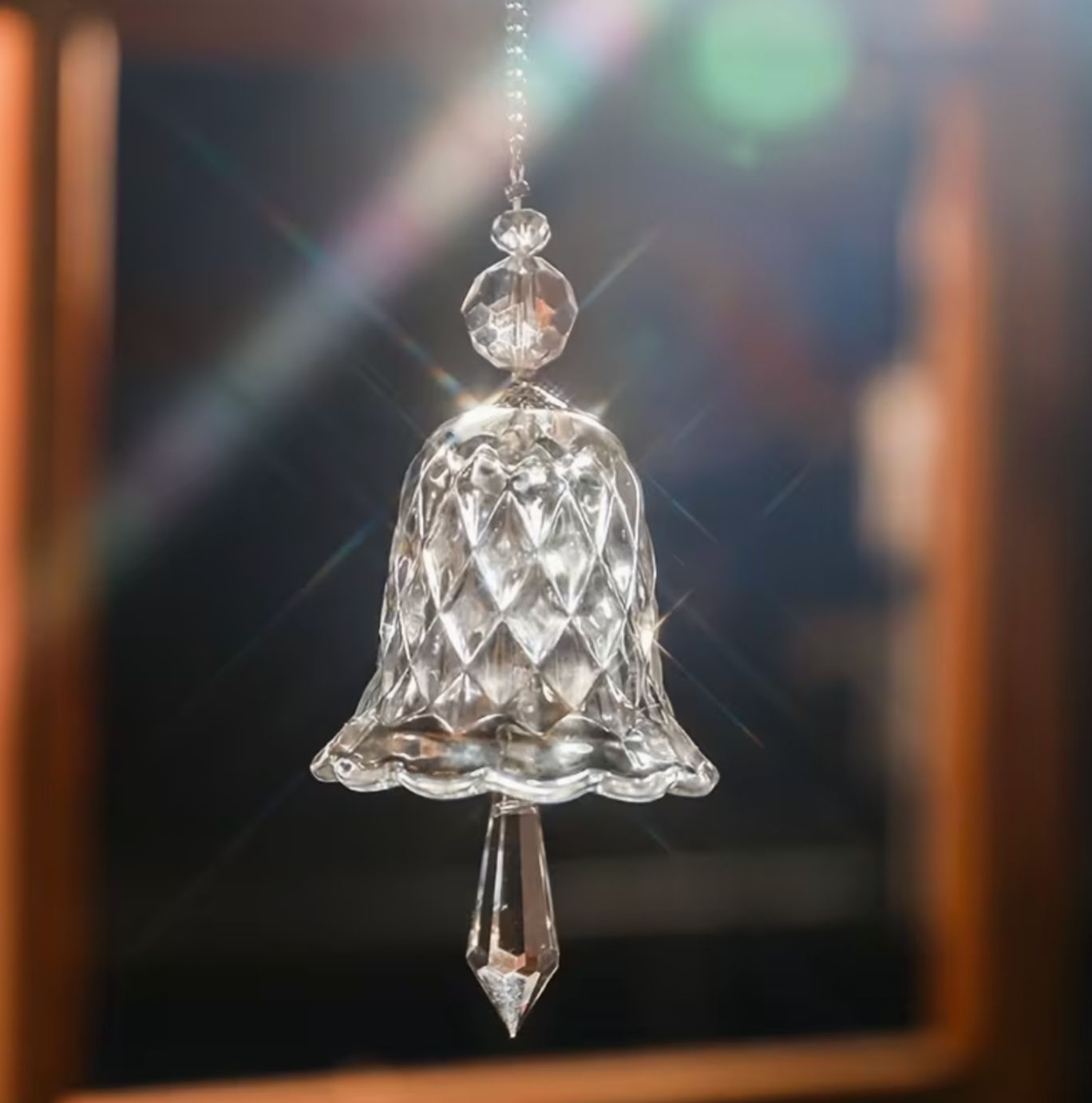 Crystal Bell Suncatcher