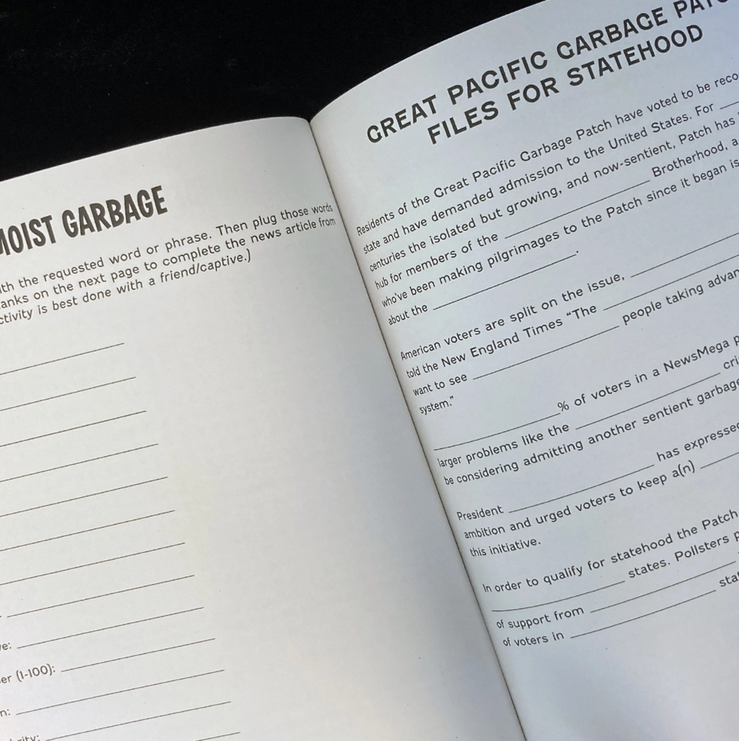 Adventures In The Abyss Activity Book