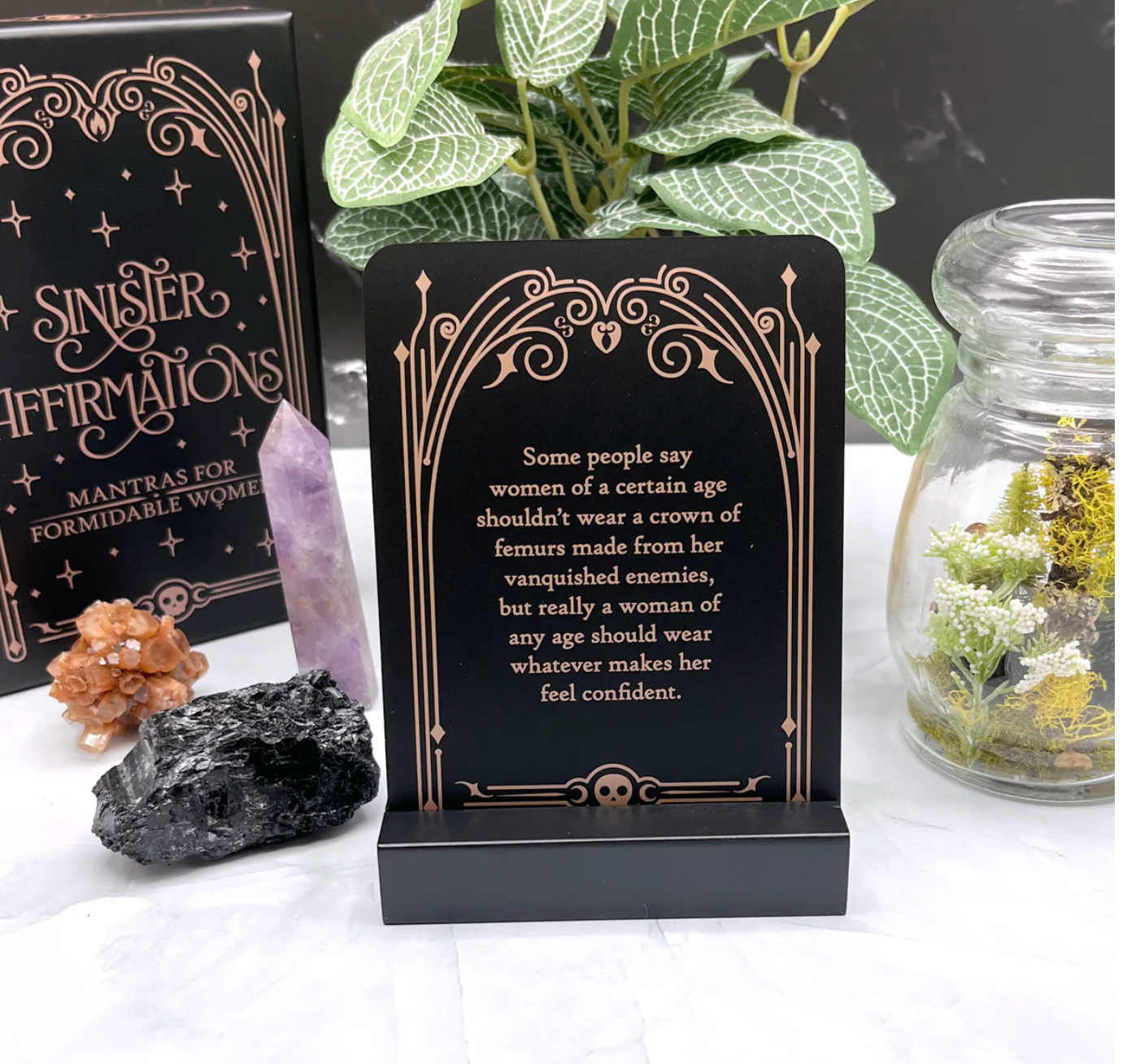 Sinister Affirmations Deck