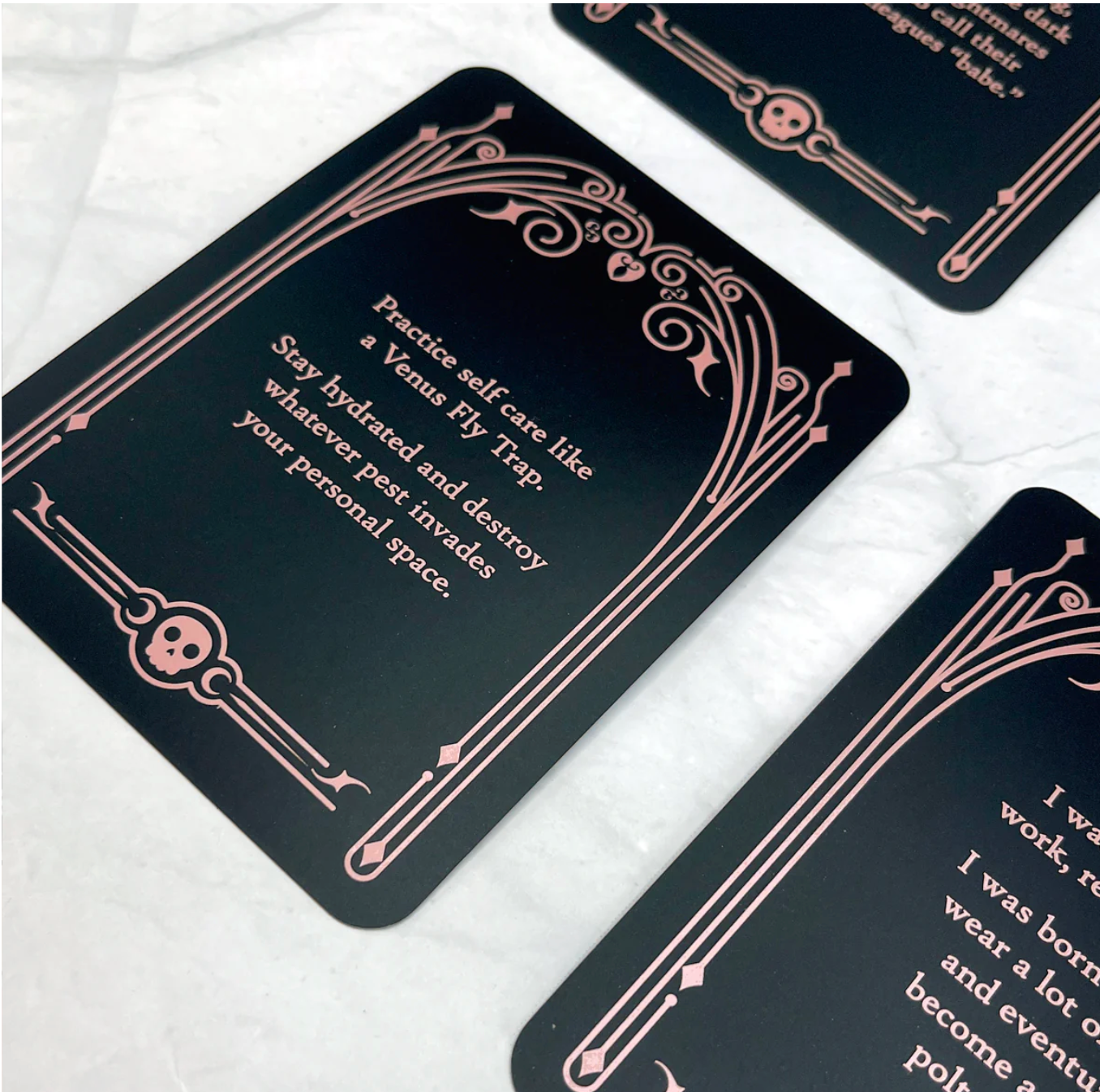 Sinister Affirmations Deck