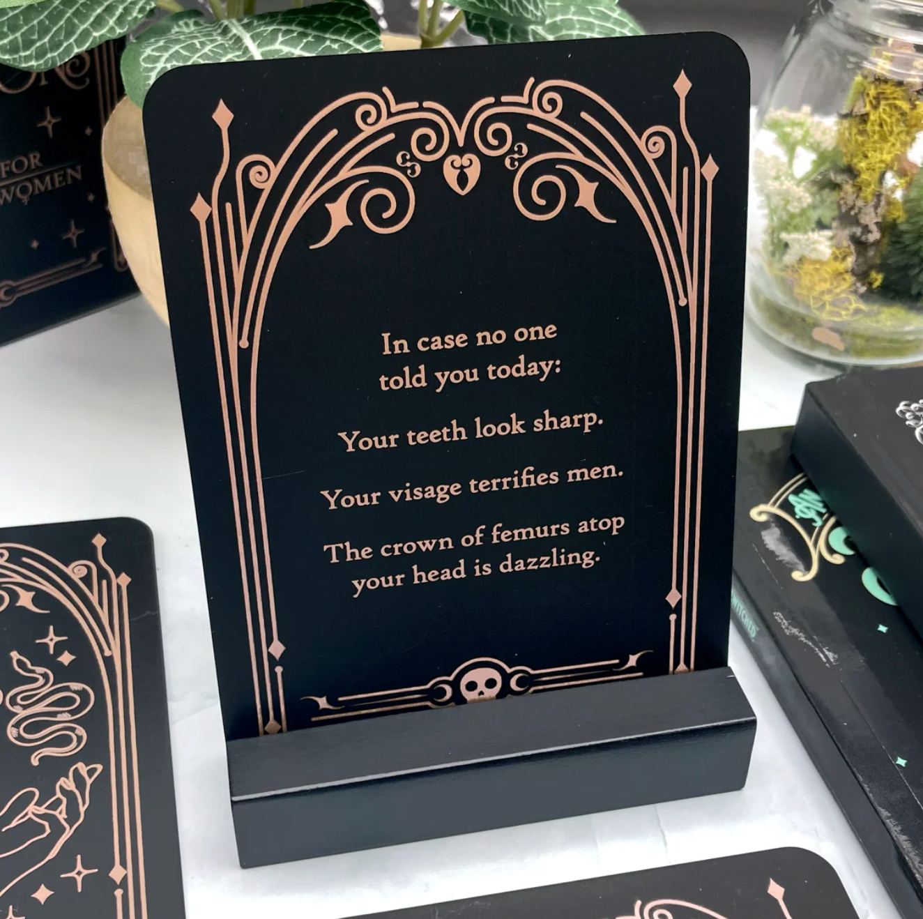 Sinister Affirmations Deck