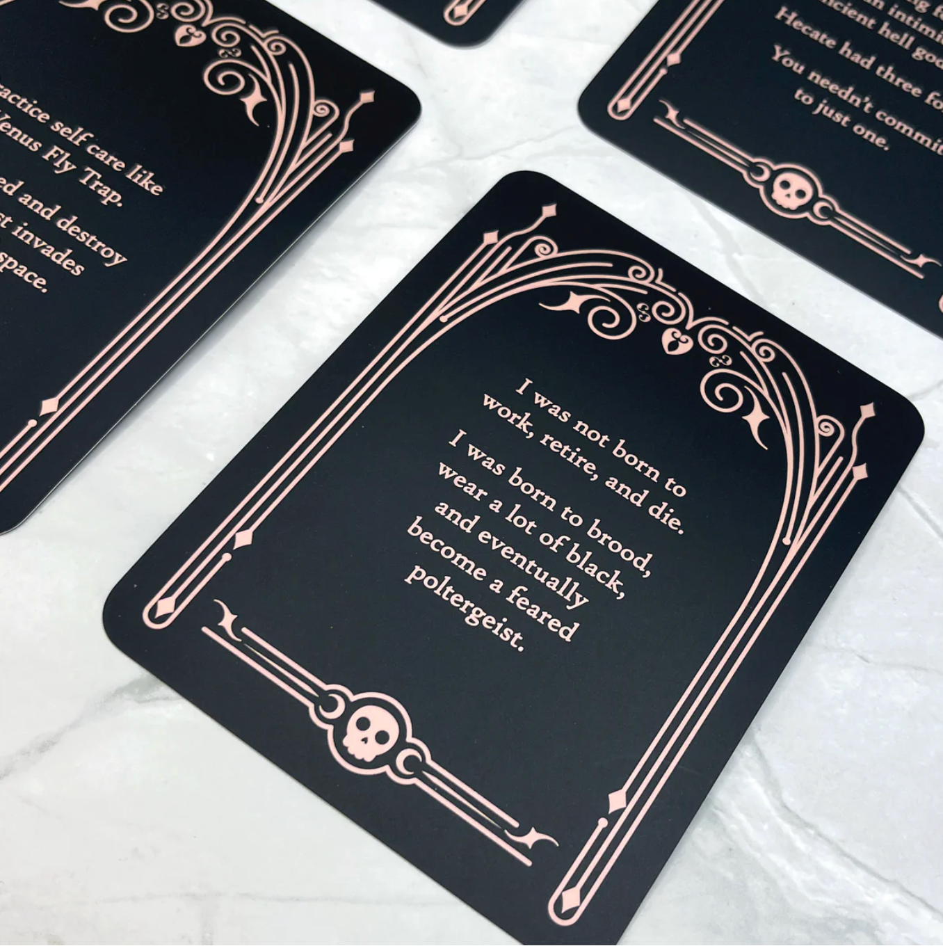 Sinister Affirmations Deck