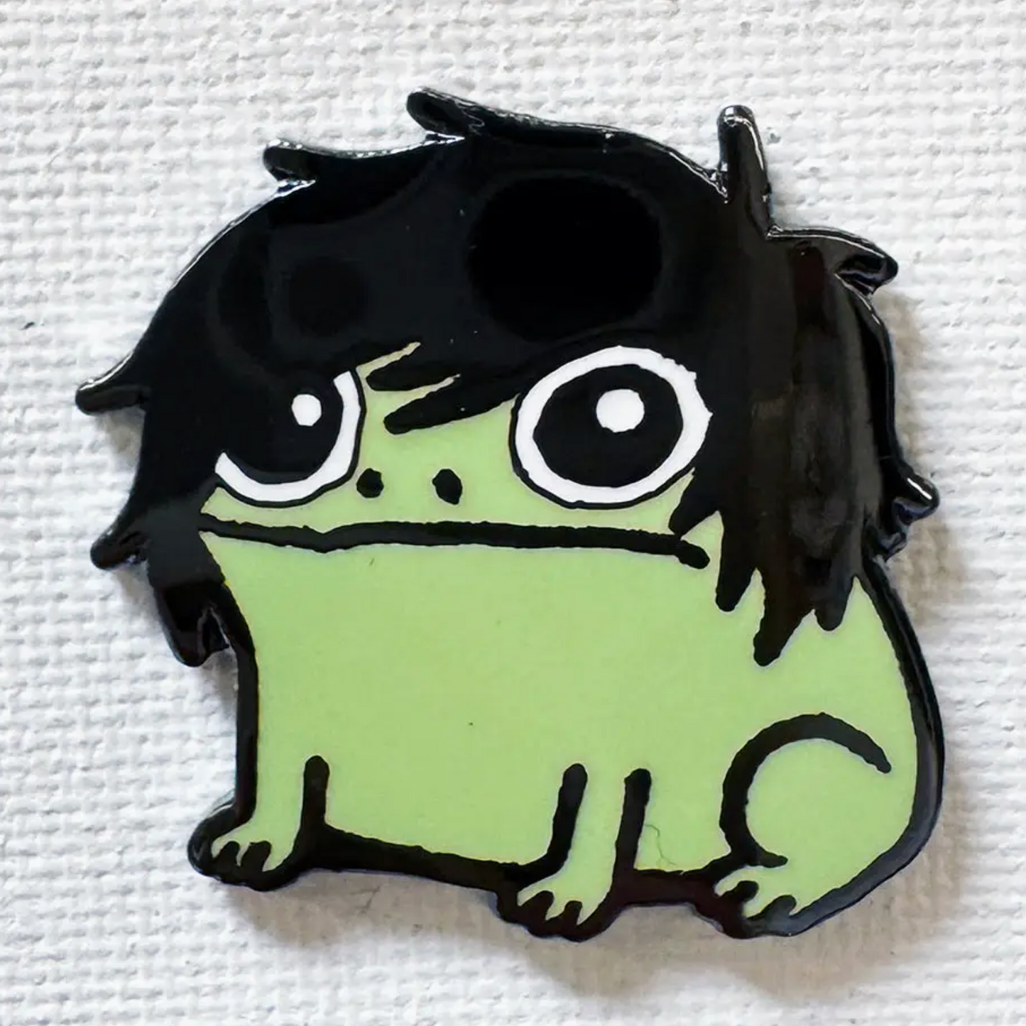 Emo Frog Pin