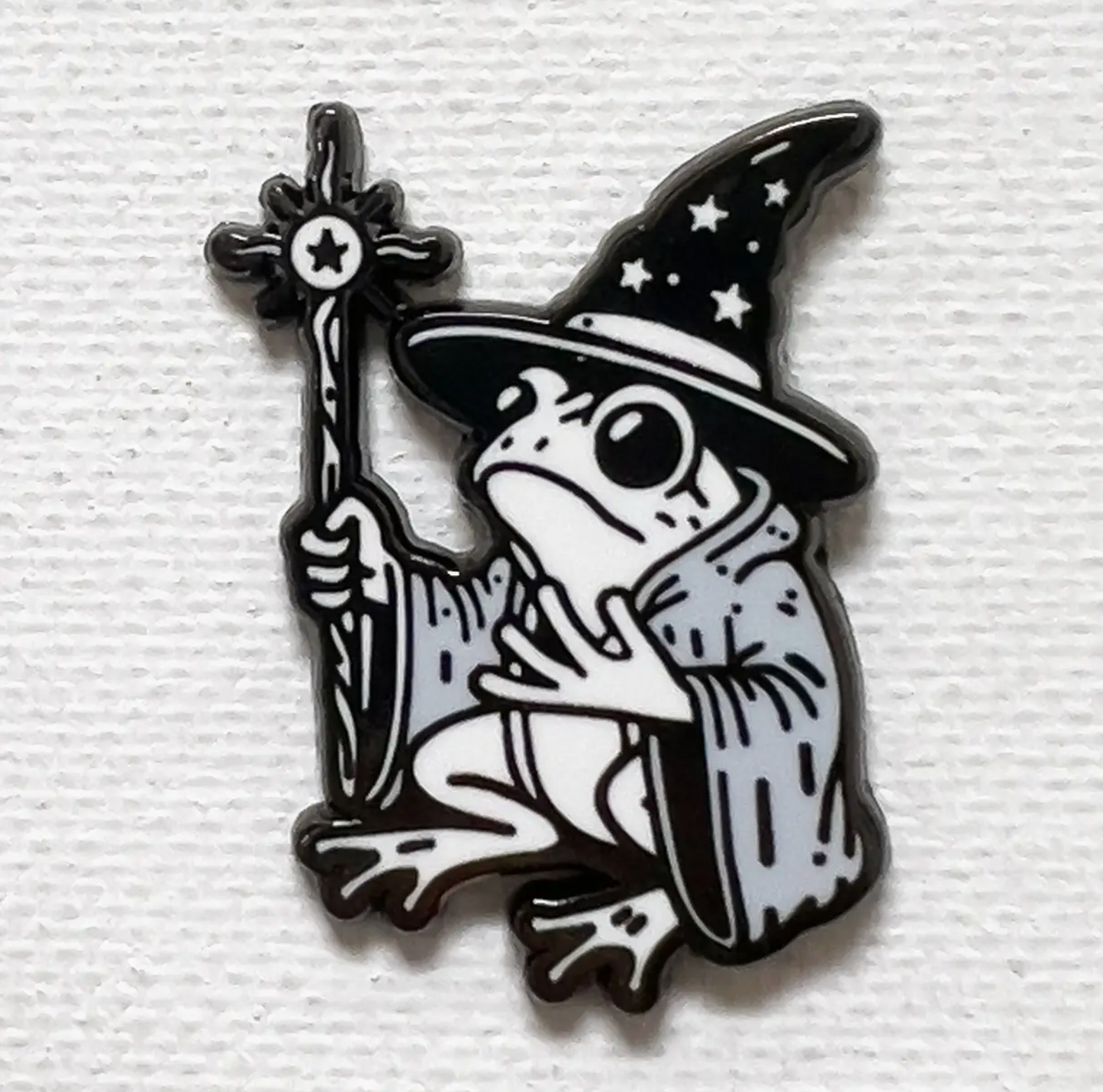 Frog Wizard Pin