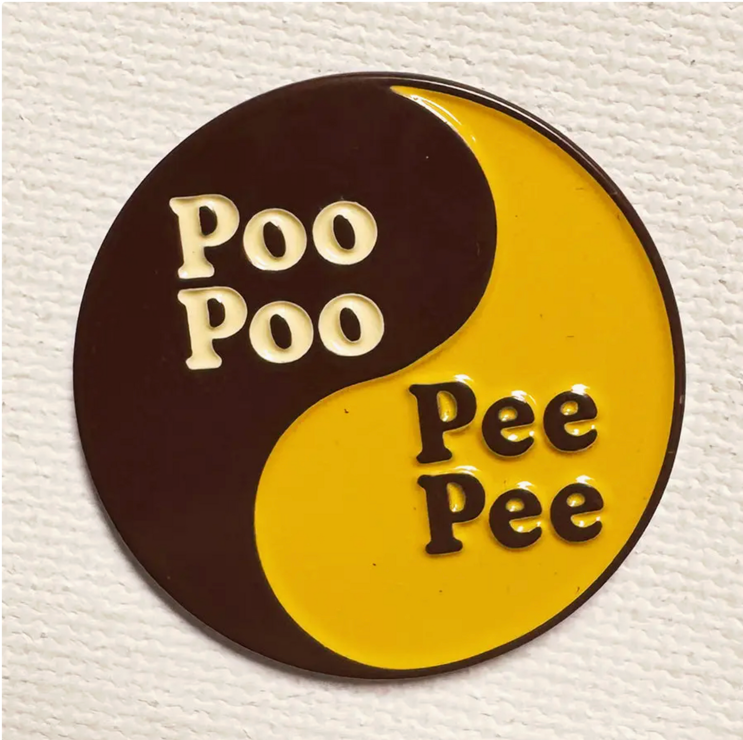 Pee Pee Poo Poo Yin Yang Pin