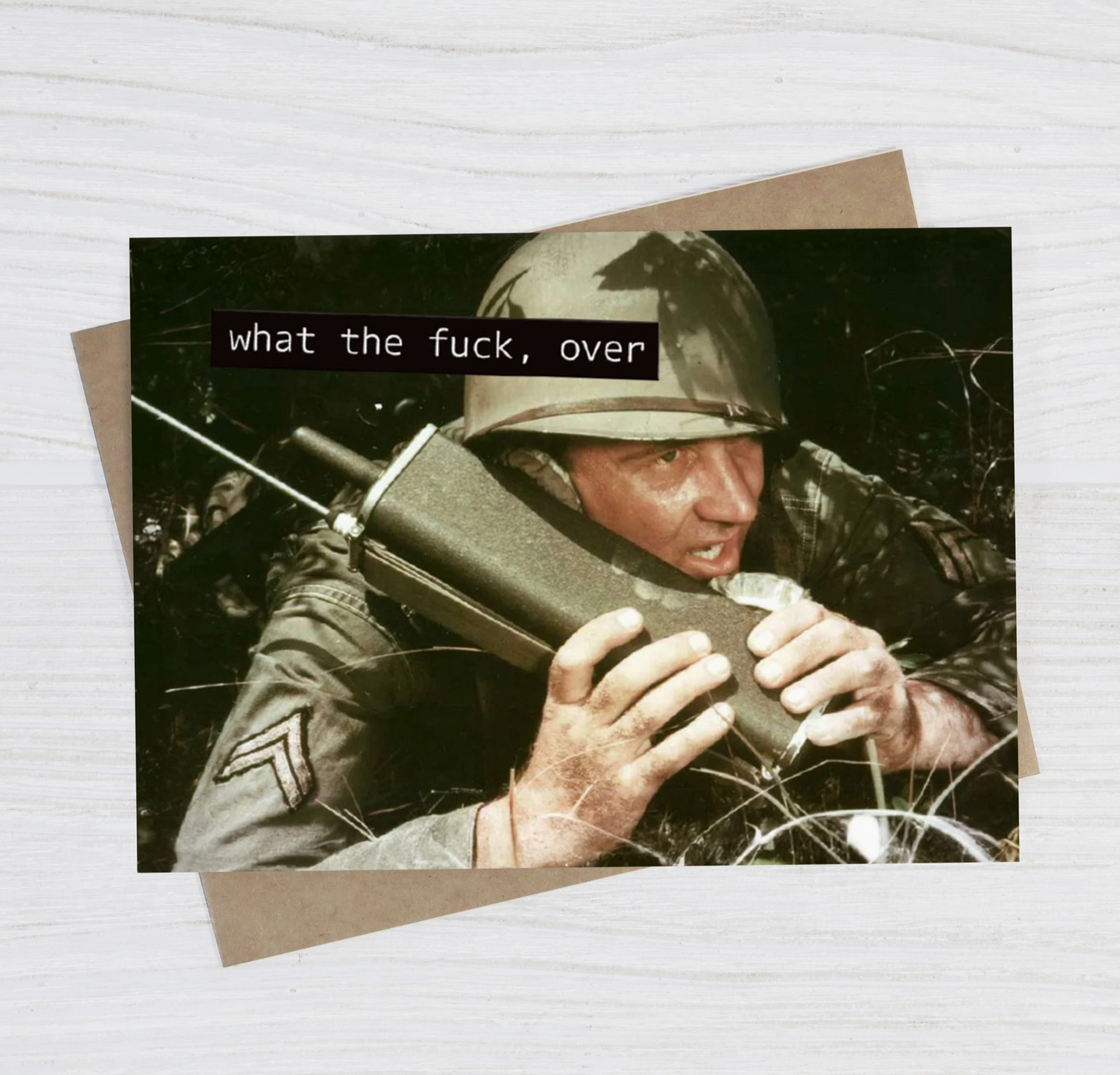 What The Fuck, Over Card