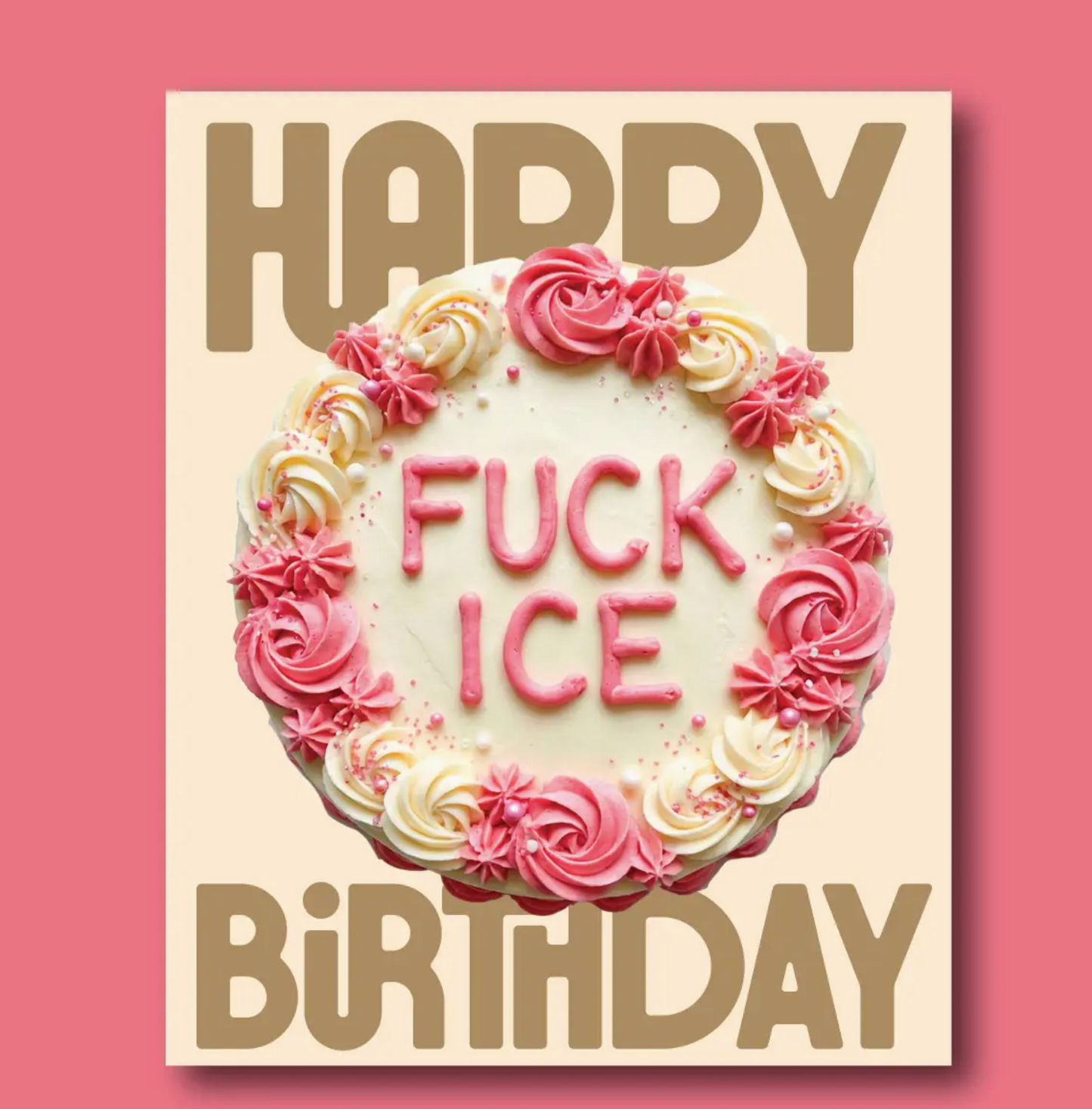 Happy Fuck Ice Birthday Card