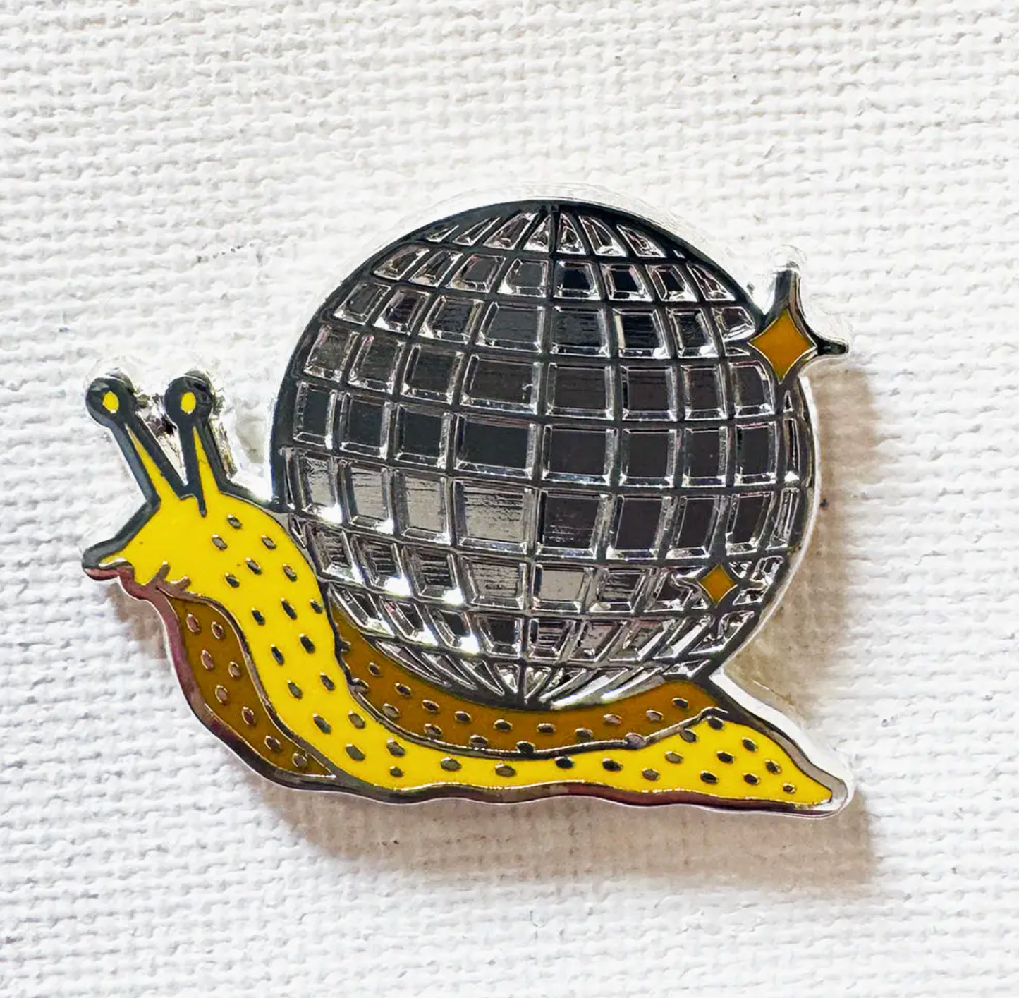 Disco Snail Pin