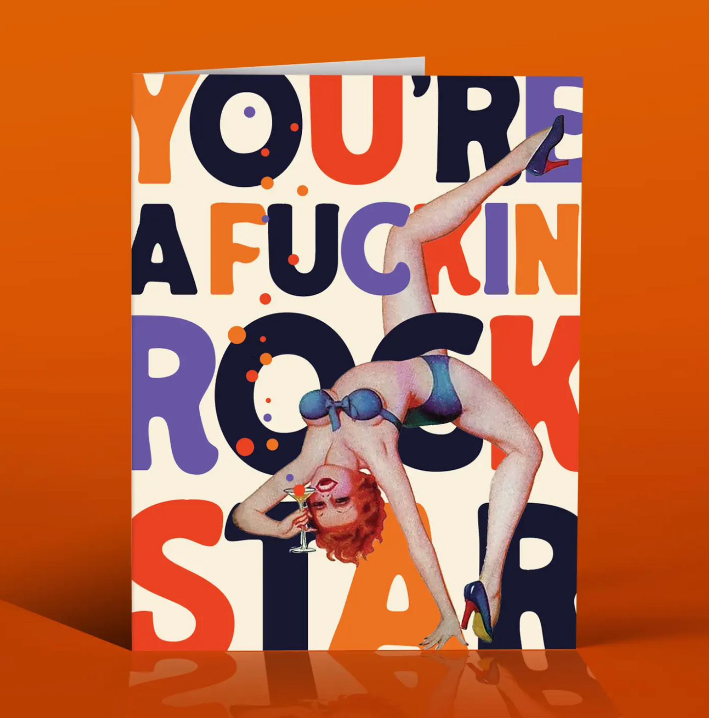 You're a Fucking Rockstar Card