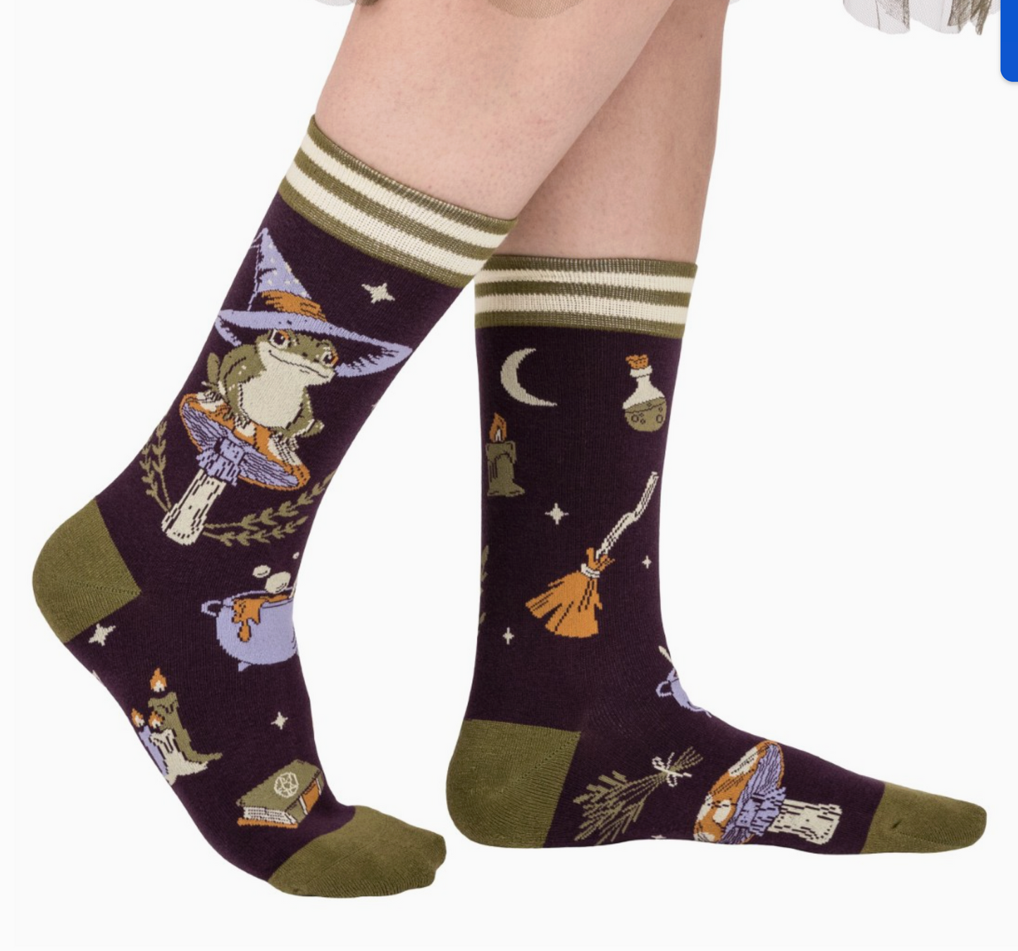 Archtoad of Hatville Socks