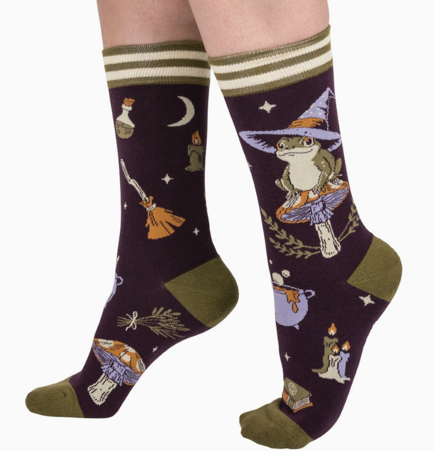 Archtoad of Hatville Socks