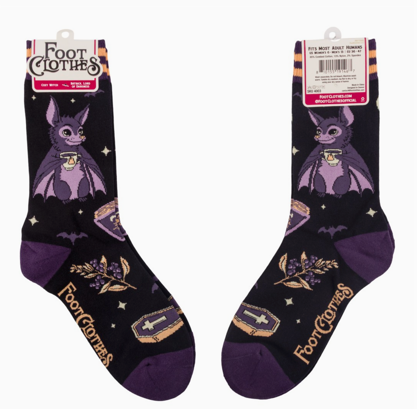 Batrick, Lord of Darkness Crew Socks