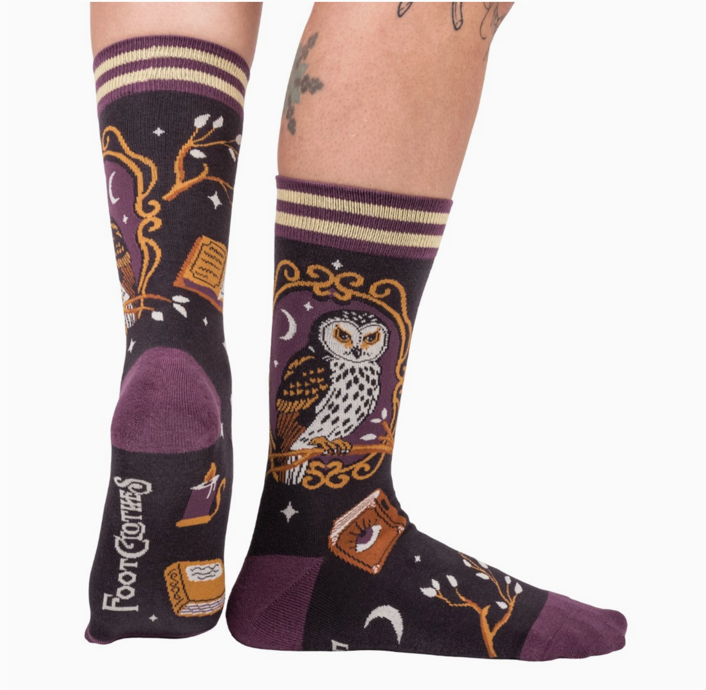 Supervisor Owlfred Crew Socks