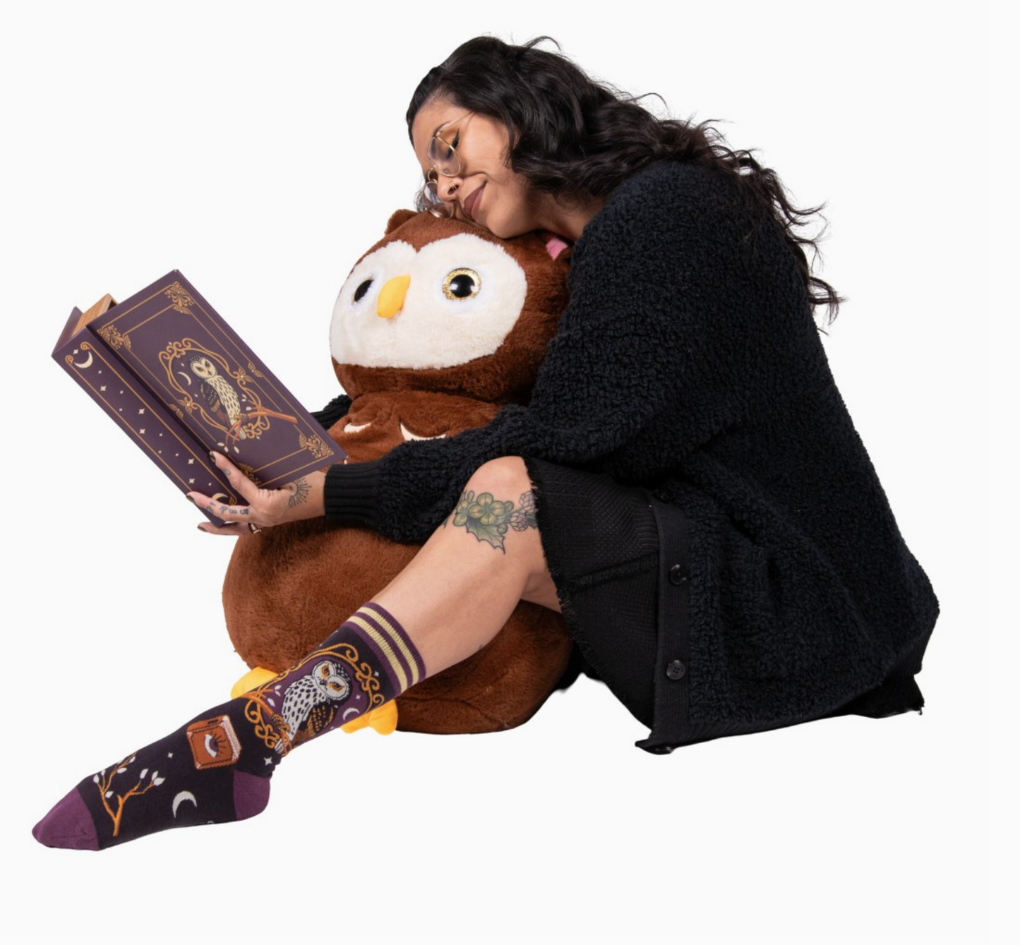 Supervisor Owlfred Crew Socks