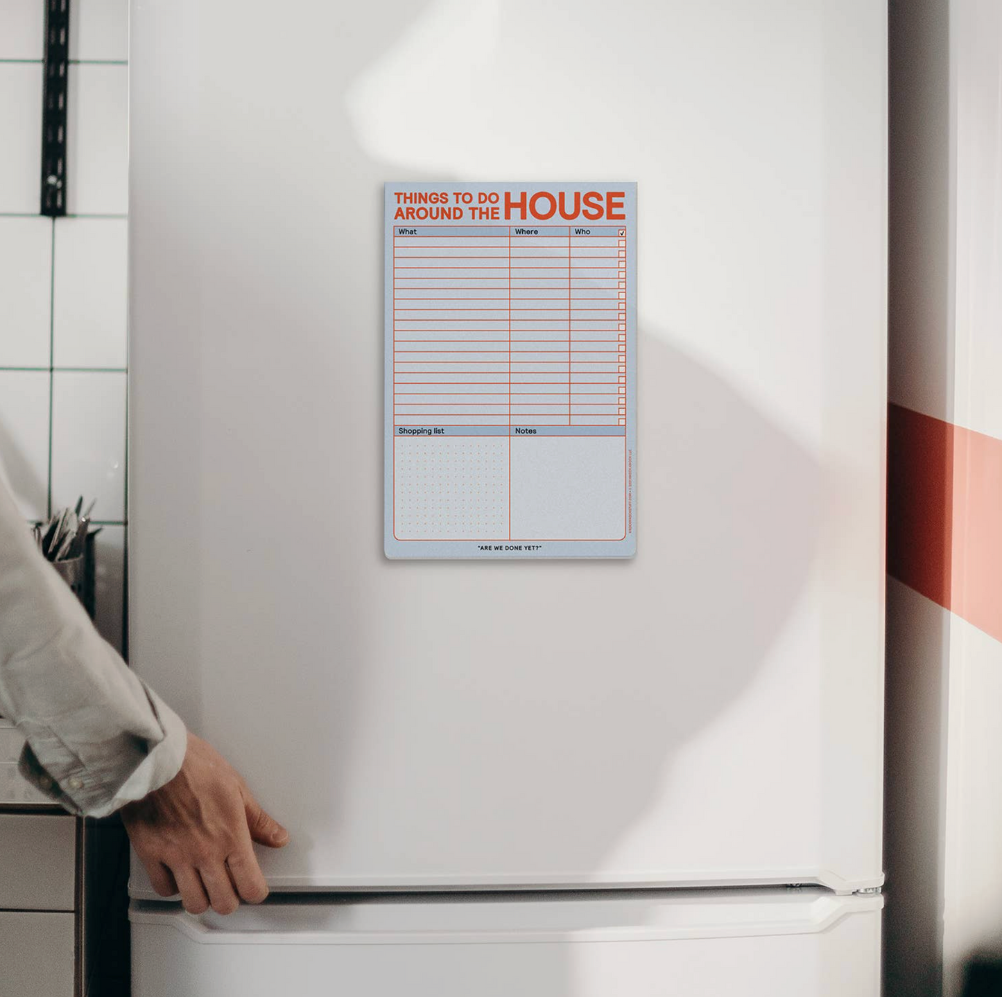 Things To Do Around The House Notepad