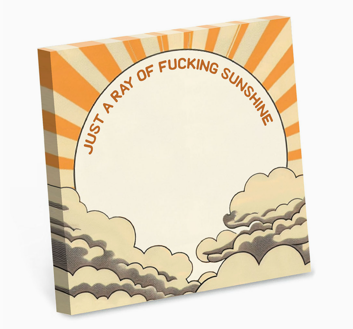 Just A Ray Of Fucking Sunshine Sticky Notes