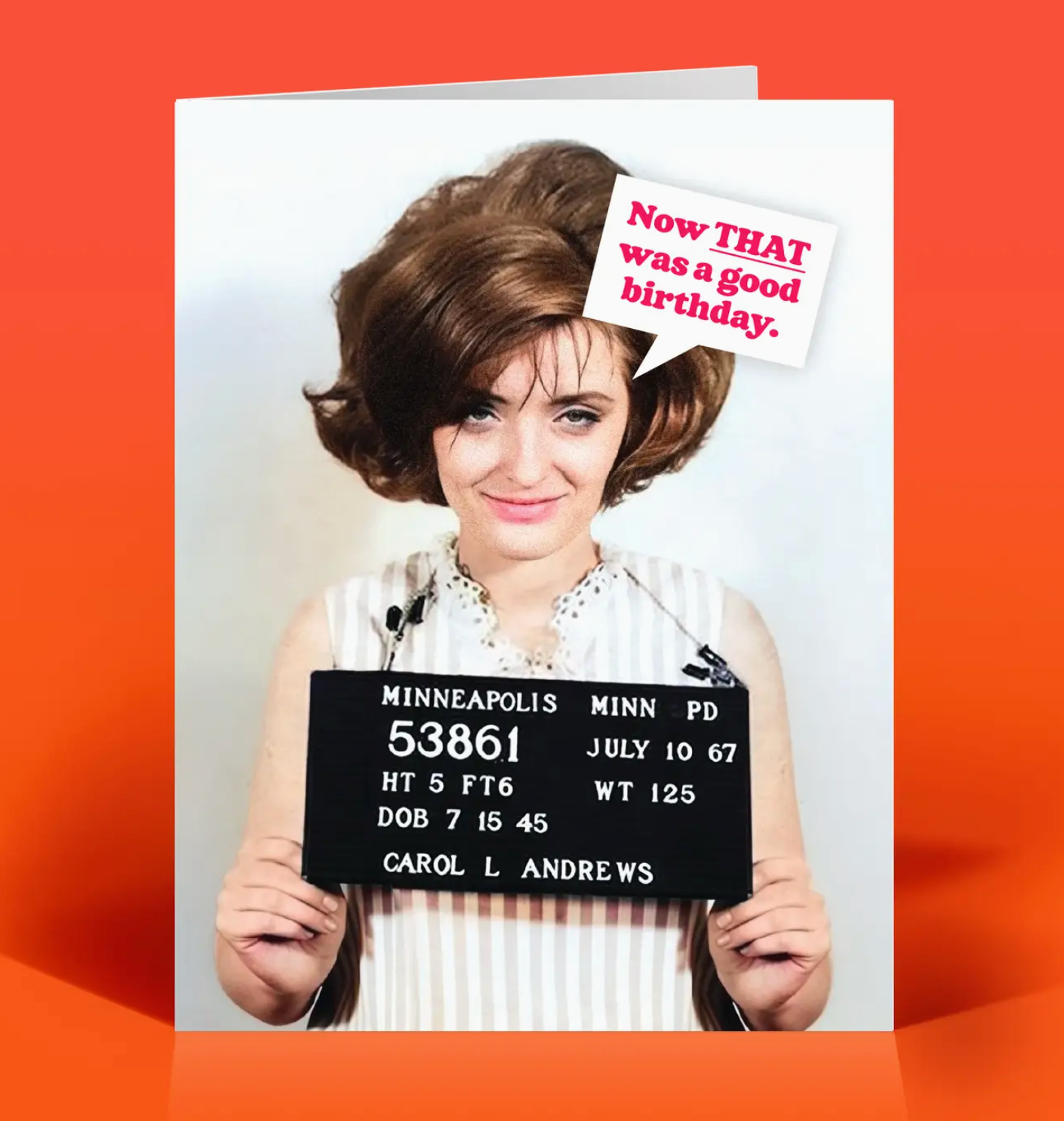 Now That Was A Good Birthday Card