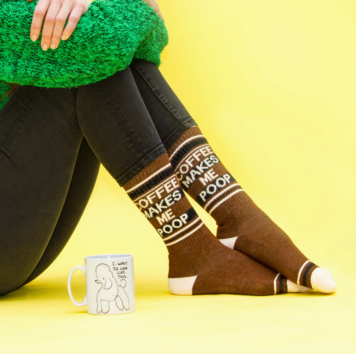 Coffee Makes Me Poop Socks