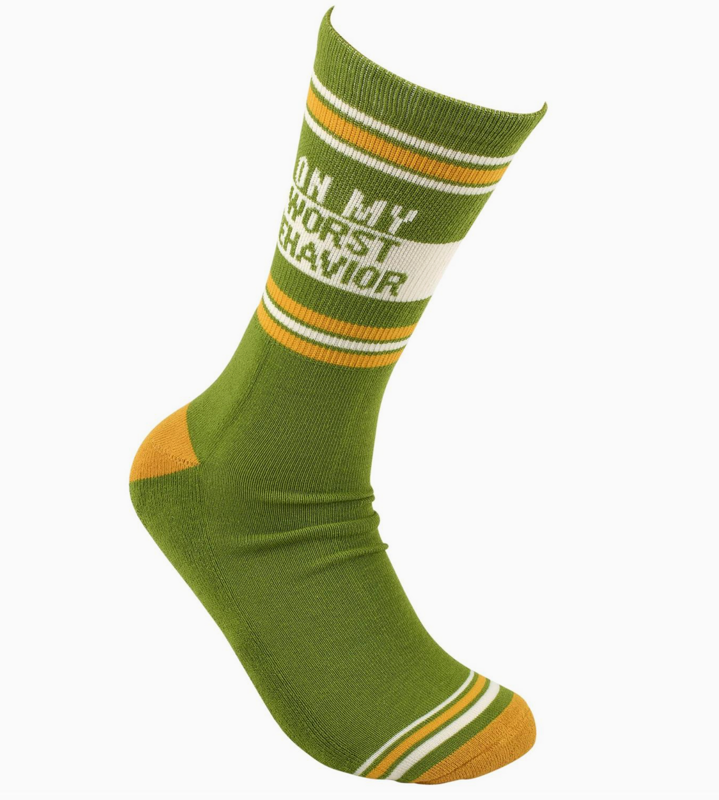 On My Worst Behavior Socks