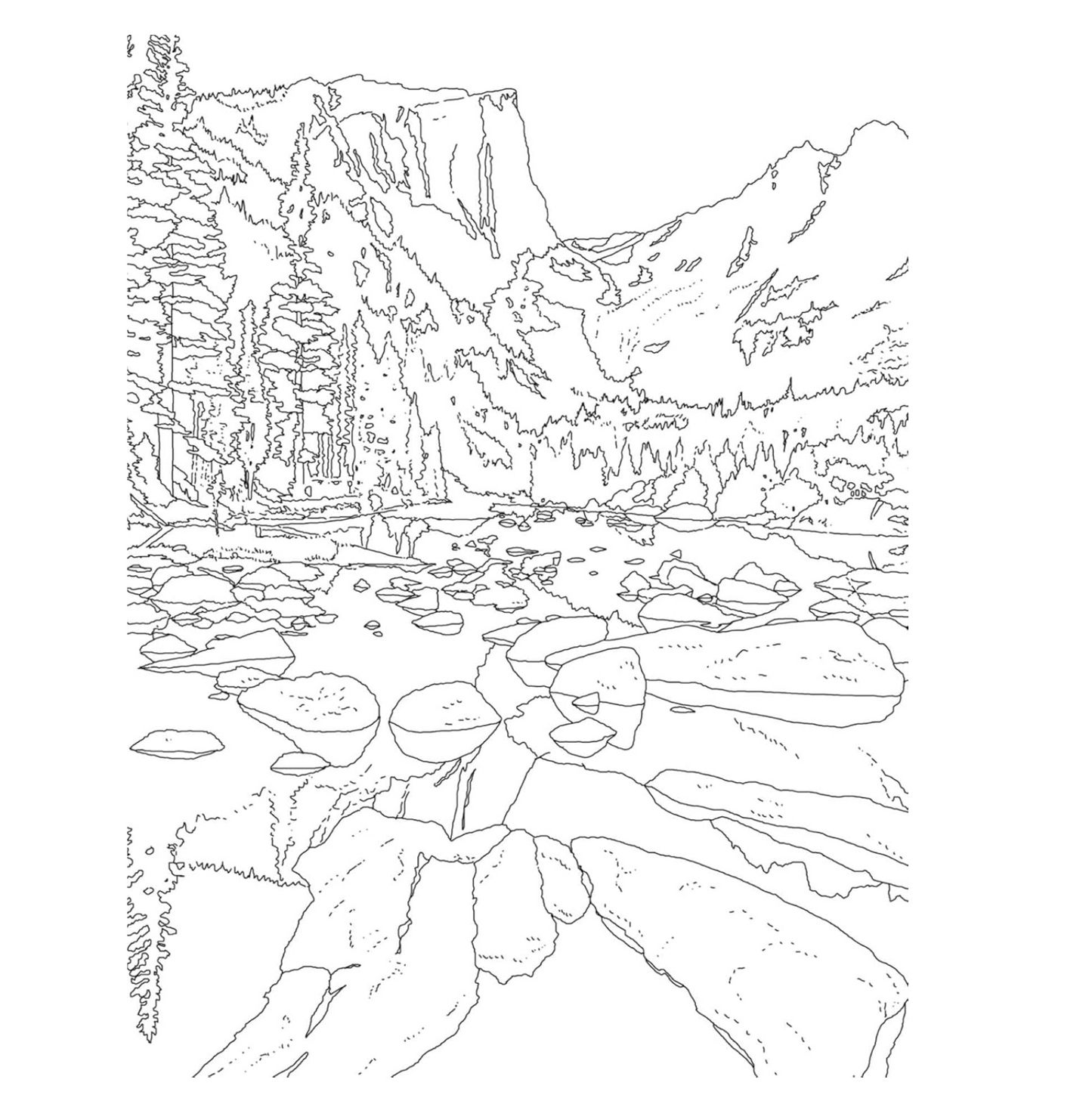 The National Parks Postcard Coloring Book