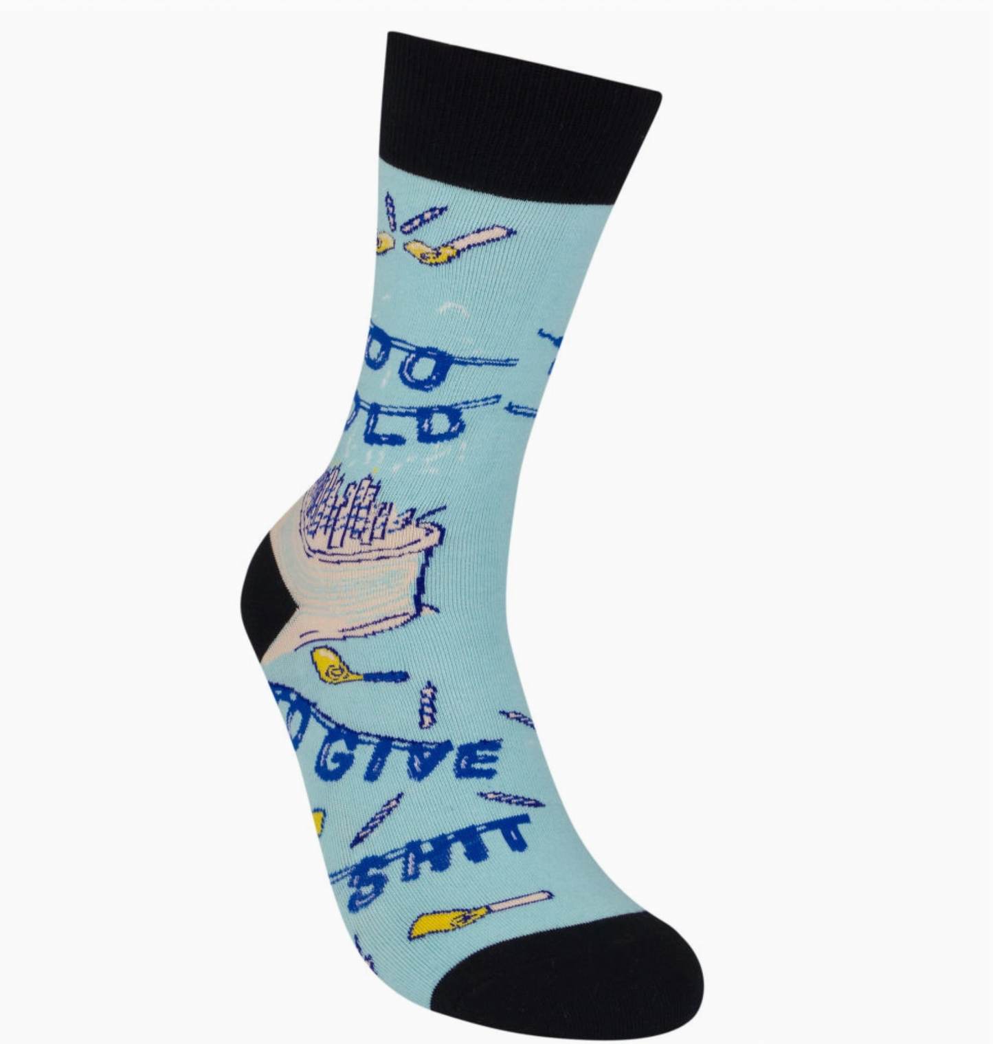 Too Old To Give A Shit Socks