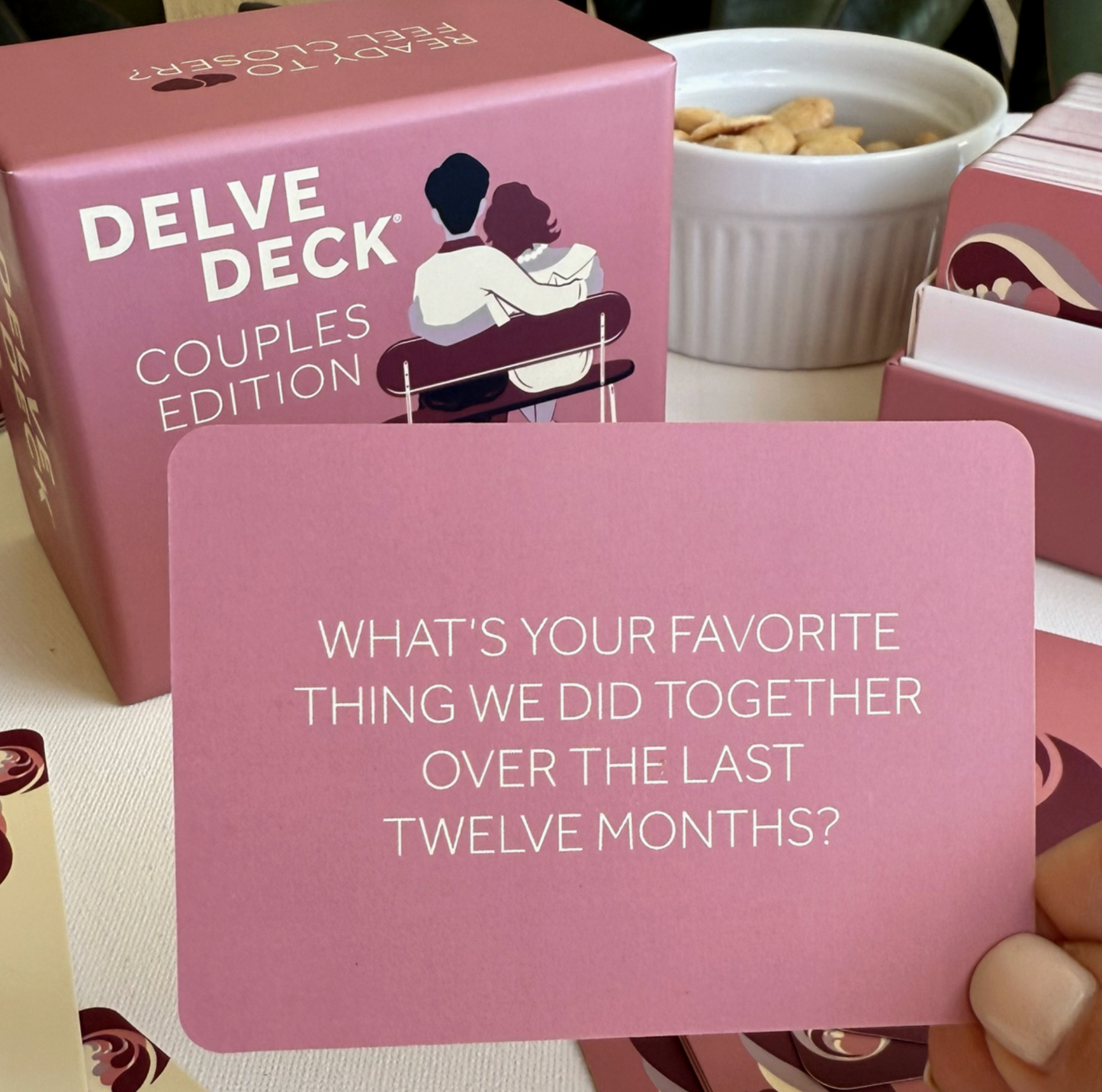 Delve Deck Conversation Cards - Couples Edition