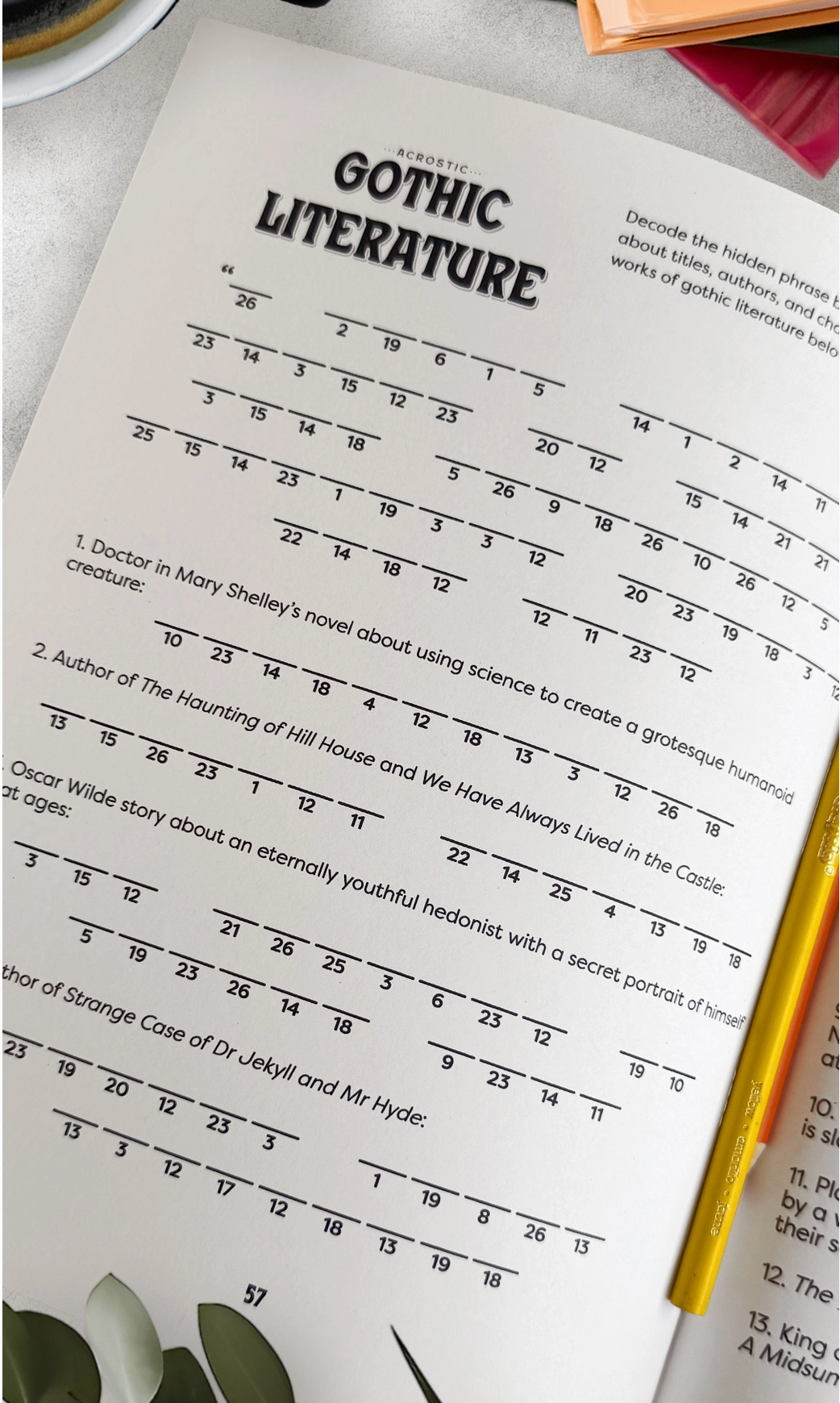 Once Upon A Time: A Literary Activity Book For Adults