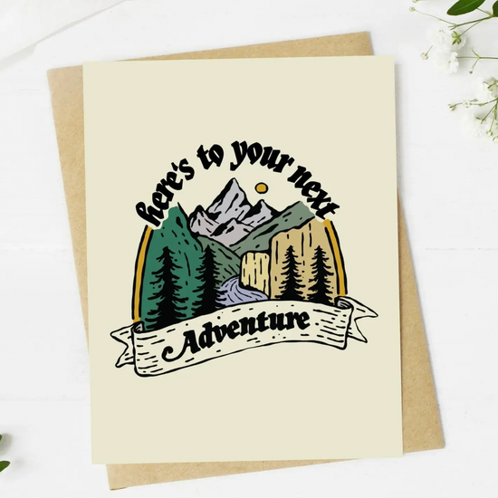 Here's To Your Next Adventure Card
