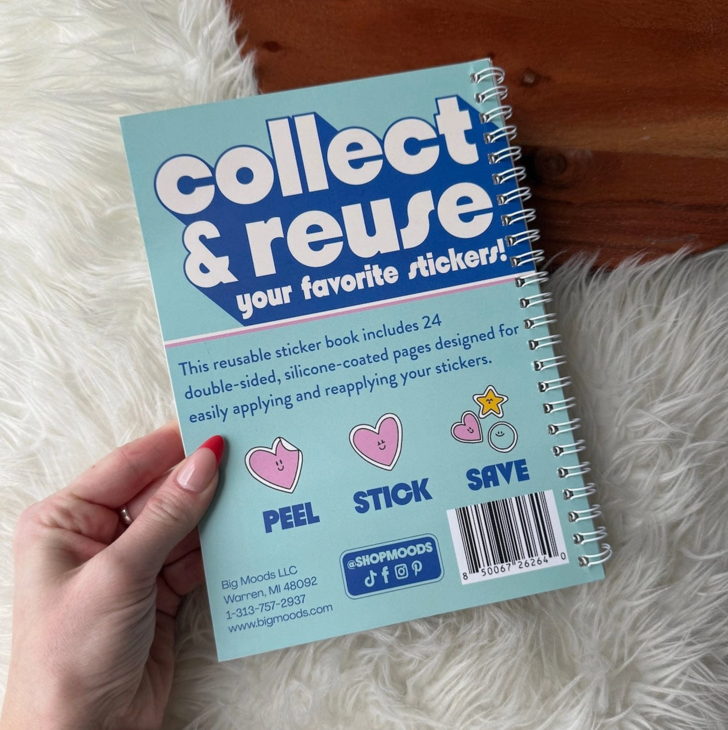 The Unused Sticker Book