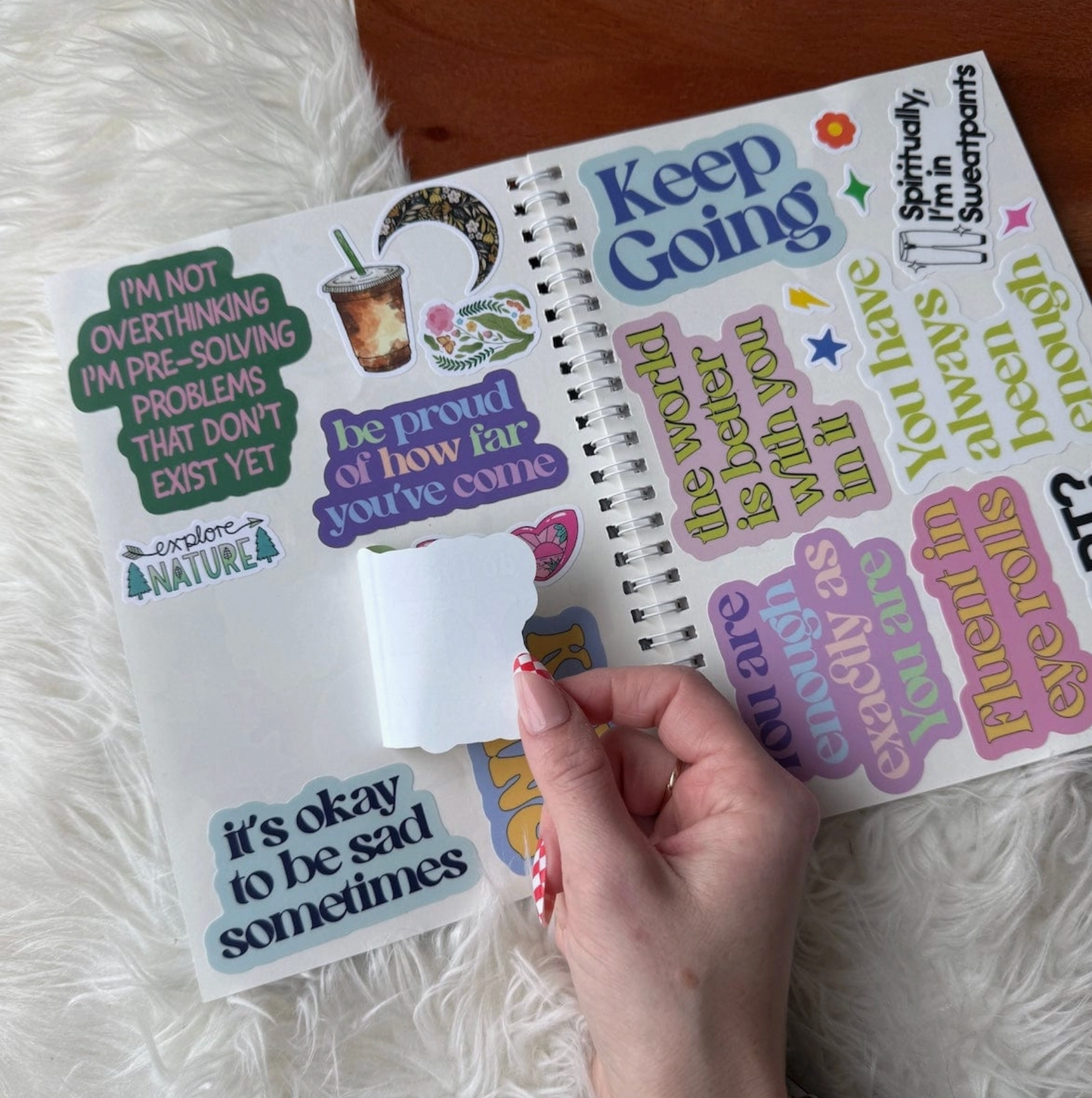 The Unused Sticker Book (Yellow)