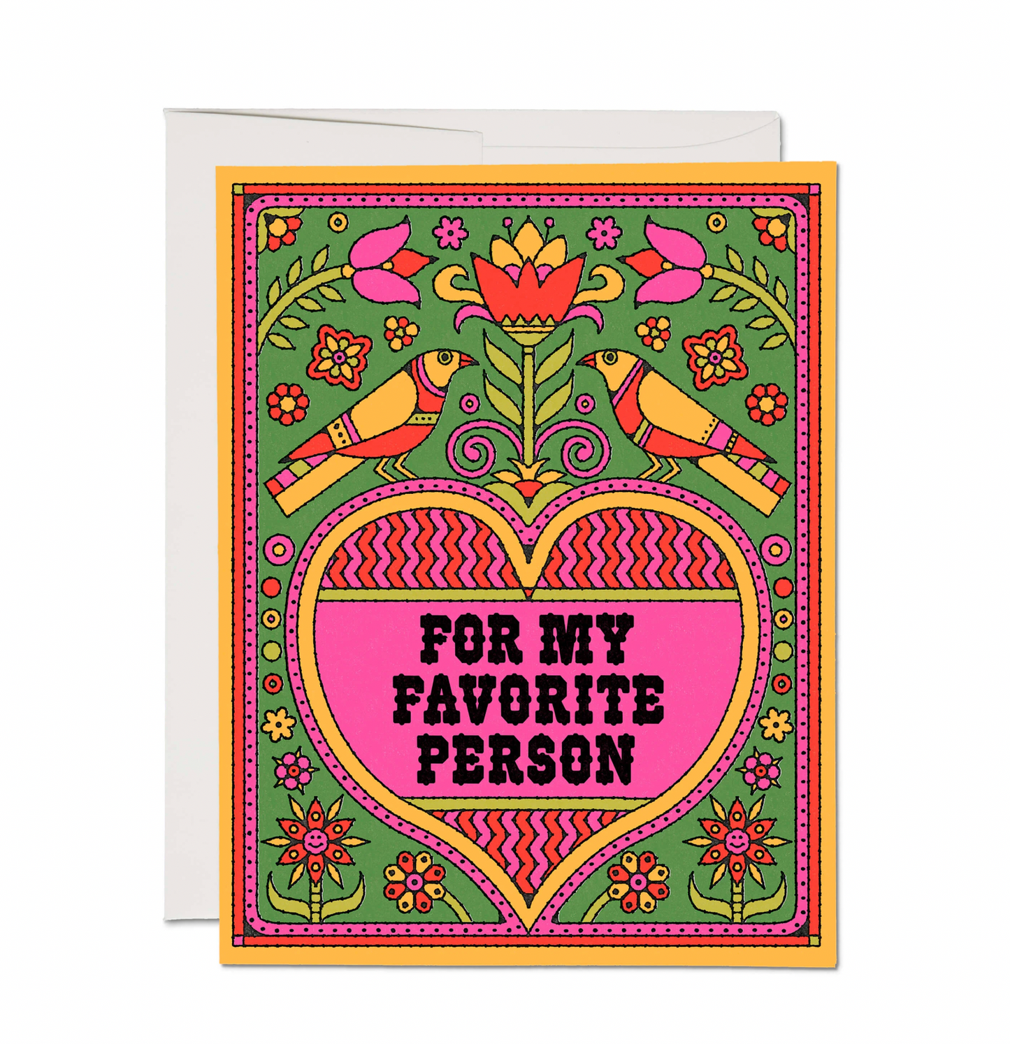 For My Favorite Person Card