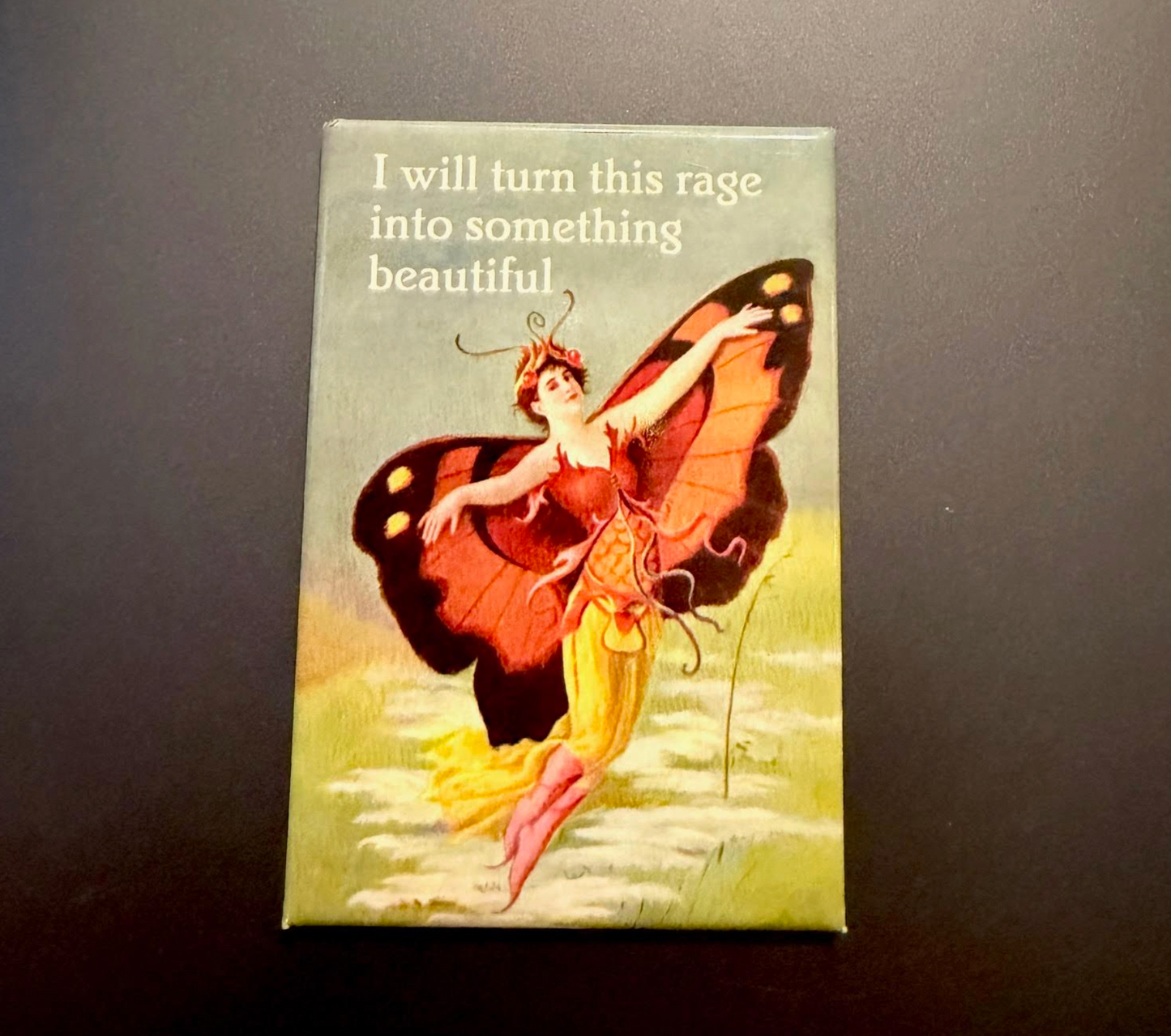 I Will Turn This Rage Into Something Beautiful Magnet