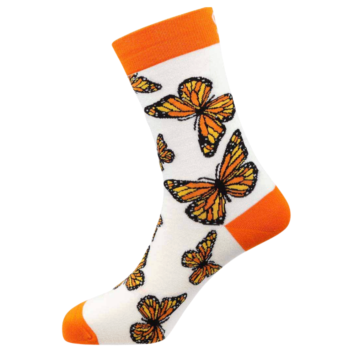 Monarch Butterfly Socks