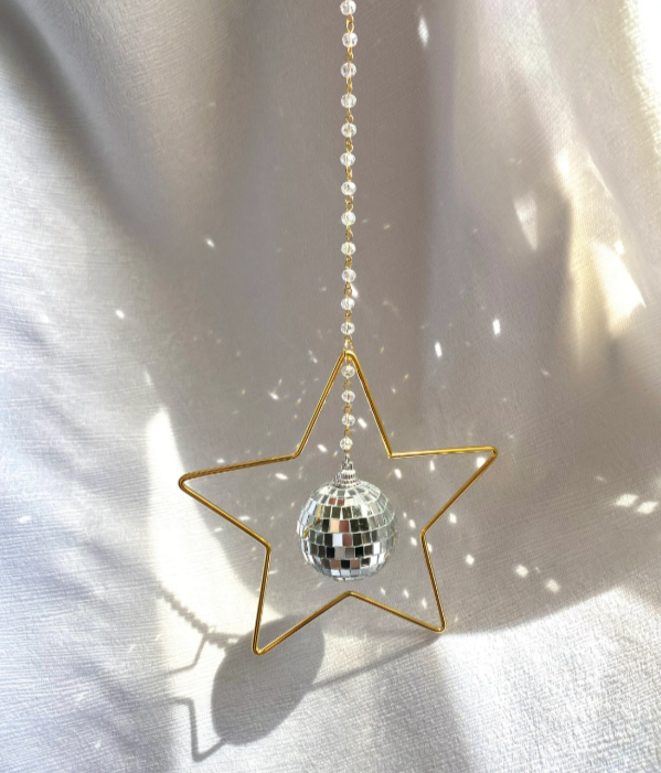Starry Disco Ball Suncatcher