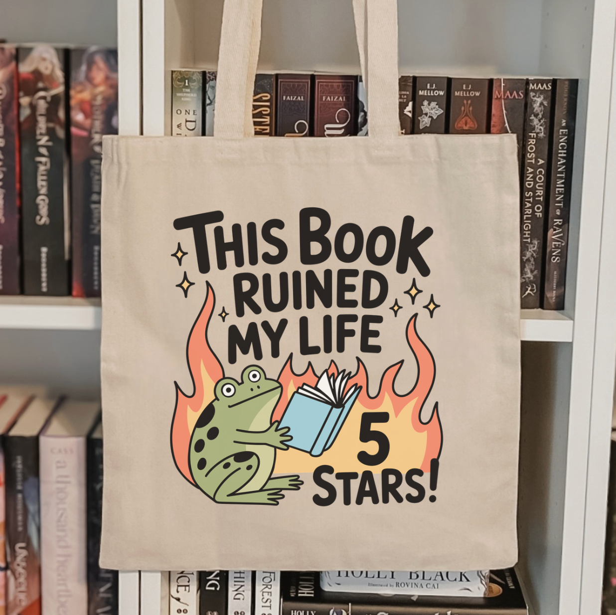 This Book Ruined My Life 5 Stars! Tote Bag