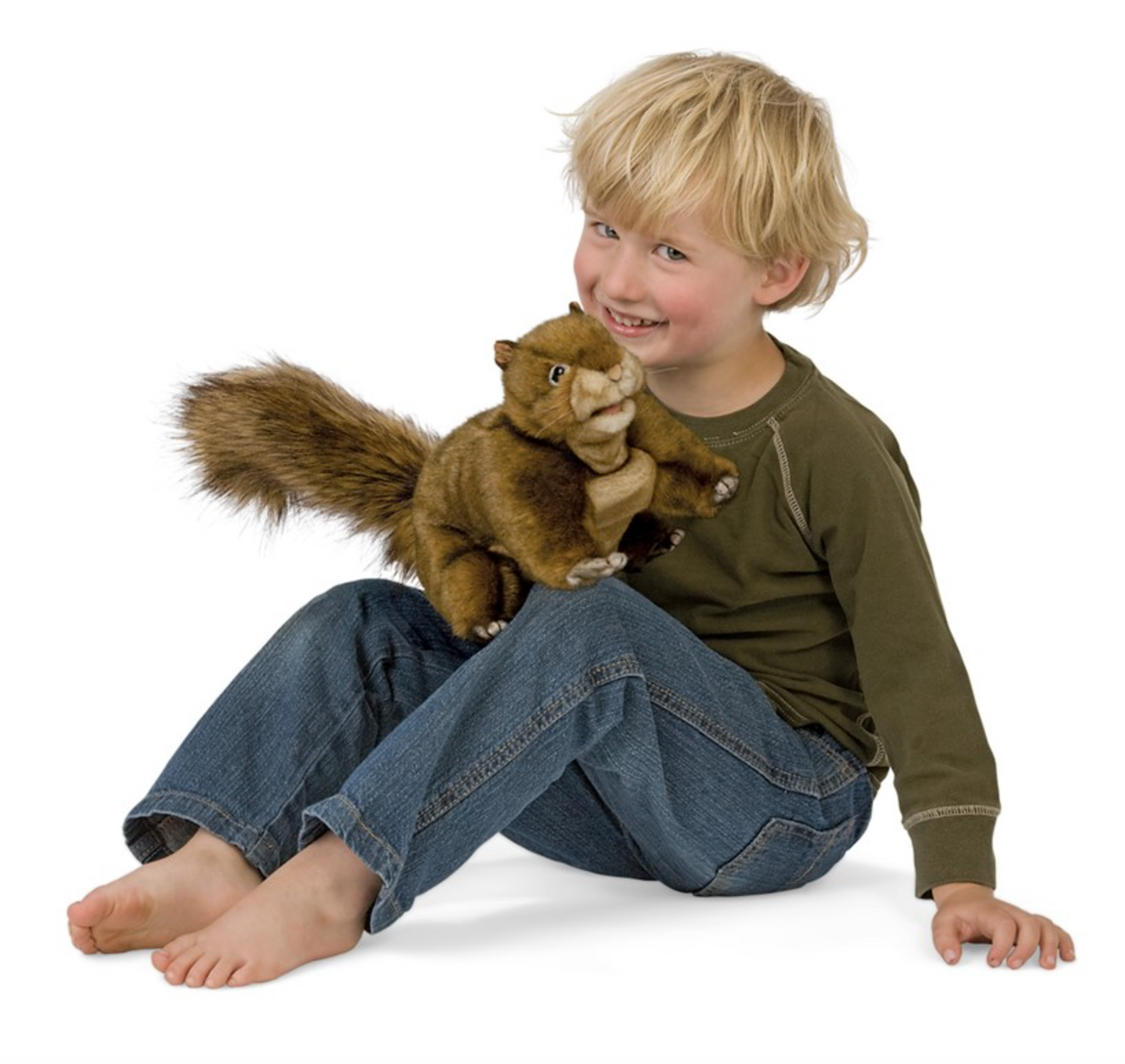Red Squirrel Puppet