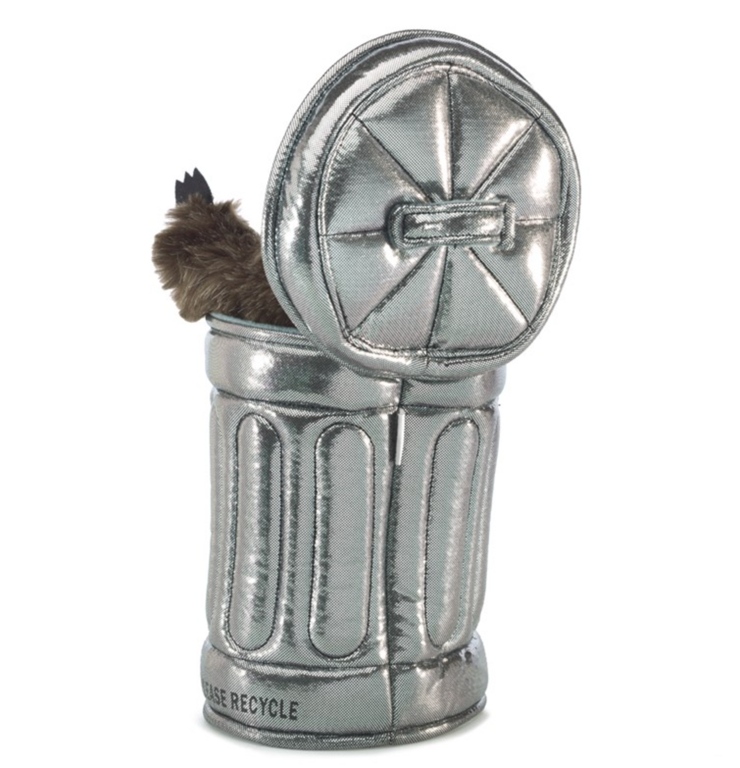 Raccoon In A Garbage Can Puppet