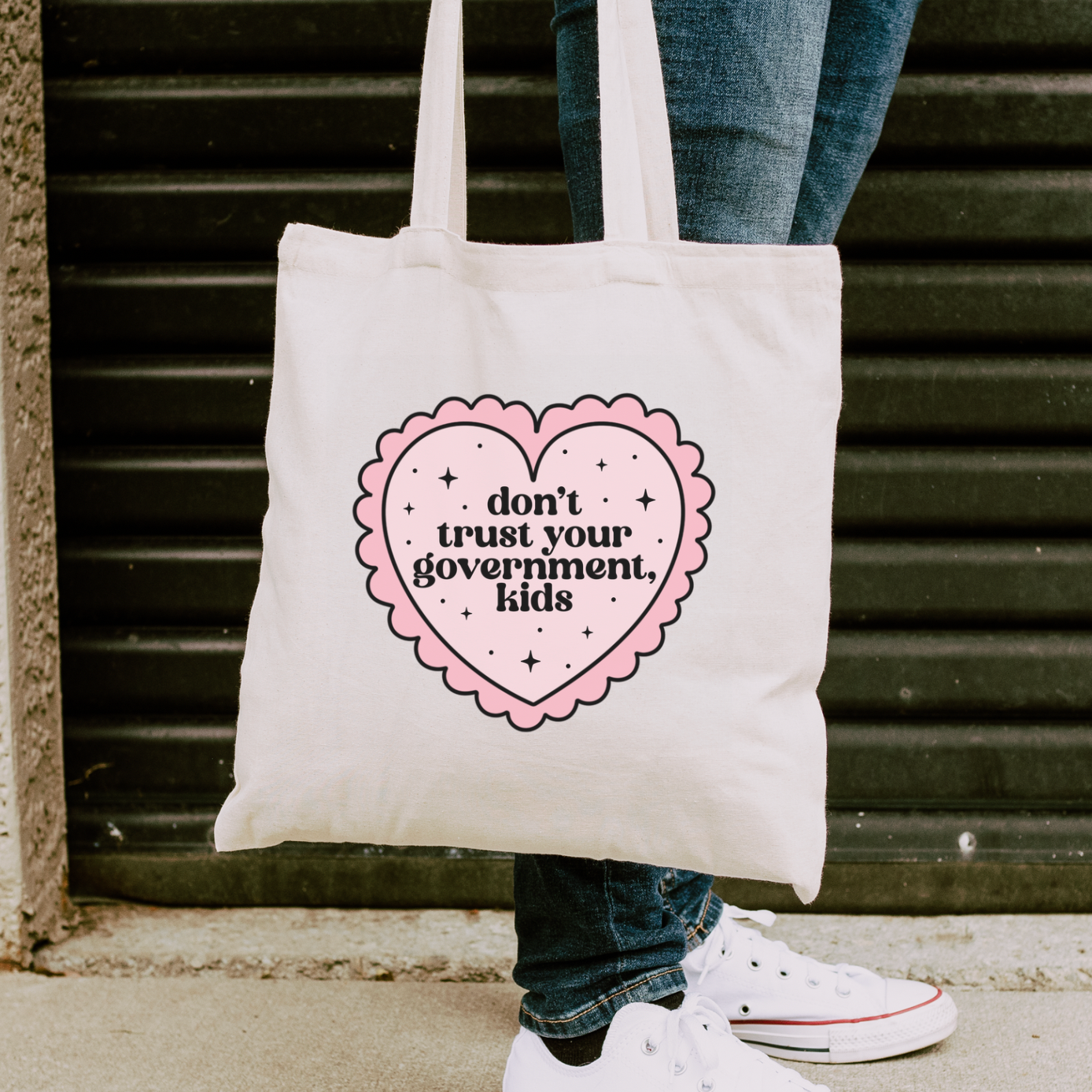 Don't Trust Your Government, Kids Tote Bag