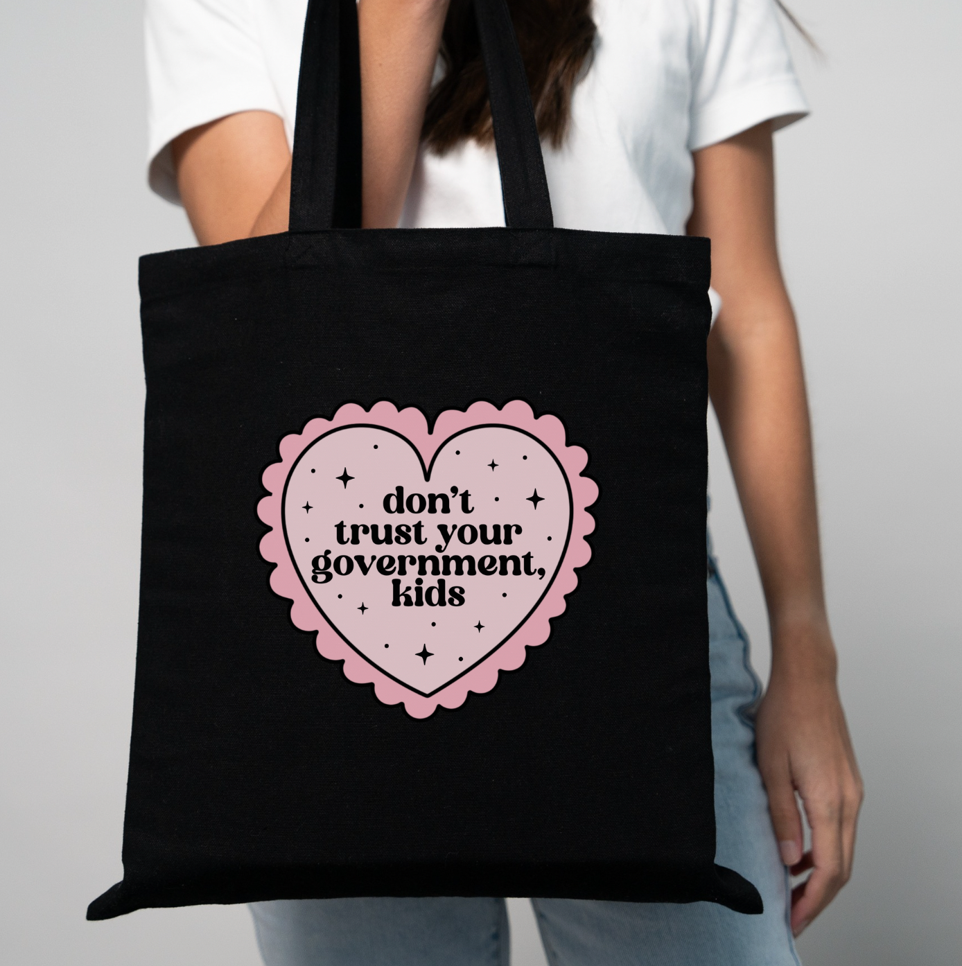 Don't Trust Your Government, Kids Tote Bag