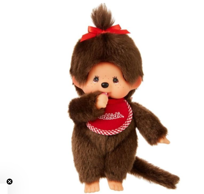 Monchhichi Classic Small Plush- Girl